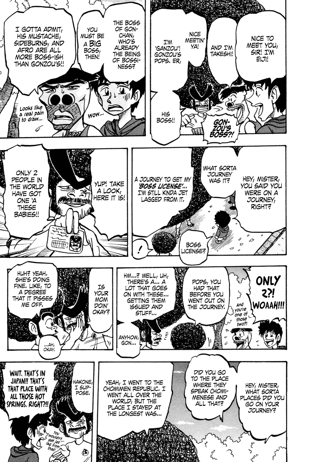 Seikimatsu Leader Den Takeshi! Chapter 128 page 8 - Chapter 128: The "Being of Big Bossiness" Appears!!