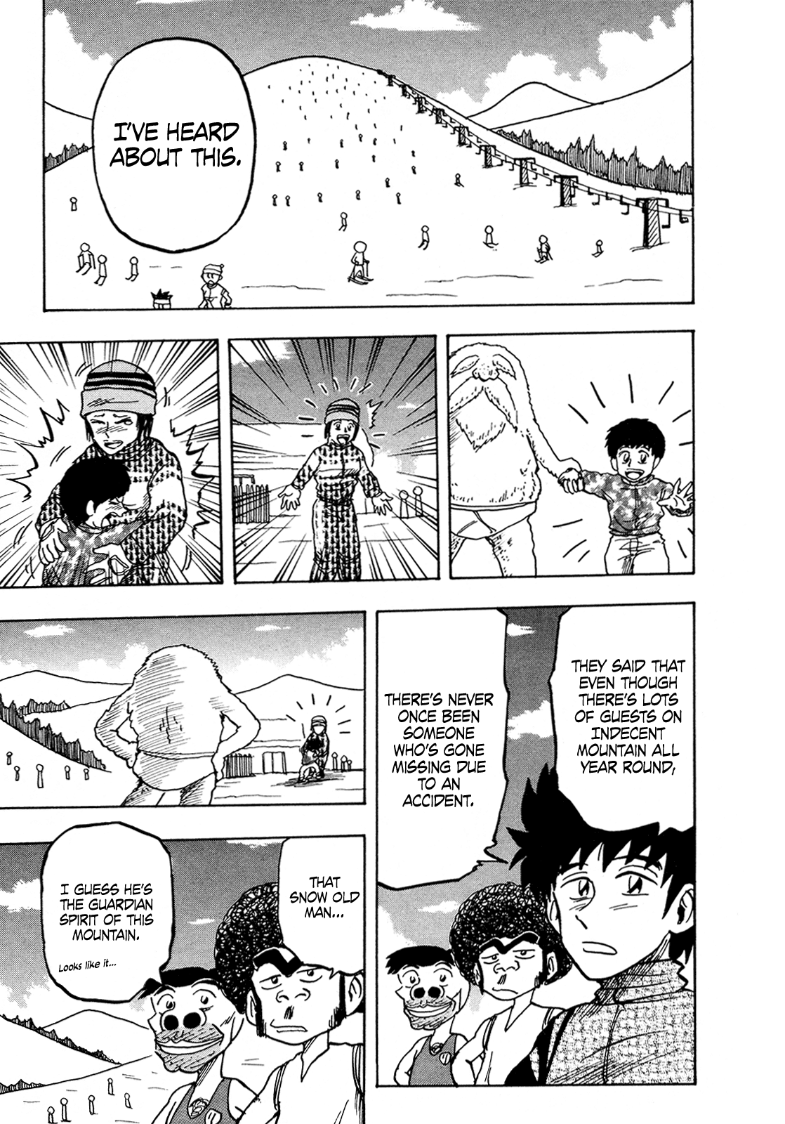 Seikimatsu Leader Den Takeshi! Chapter 129 page 17 - Chapter 129: Chase After the Snow Old Man!!