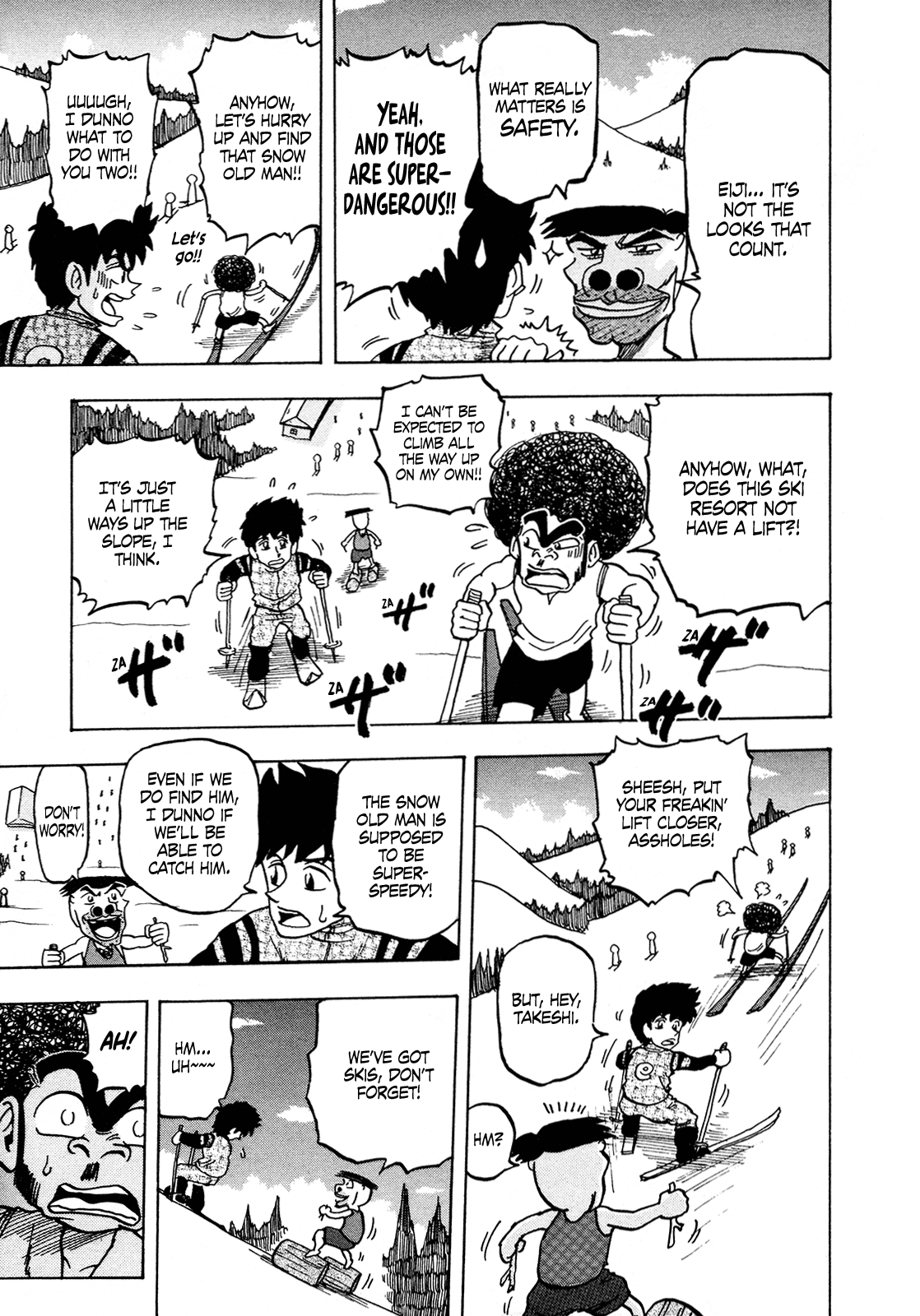 Seikimatsu Leader Den Takeshi! Chapter 129 page 7 - Chapter 129: Chase After the Snow Old Man!!