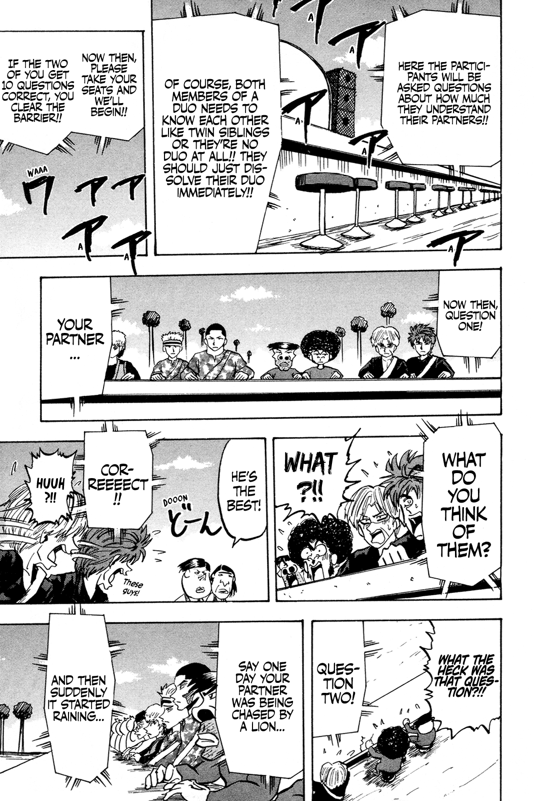 Seikimatsu Leader Den Takeshi! Chapter 131 page 10 - Chapter 131: Clash! The Duo Steeplechase!