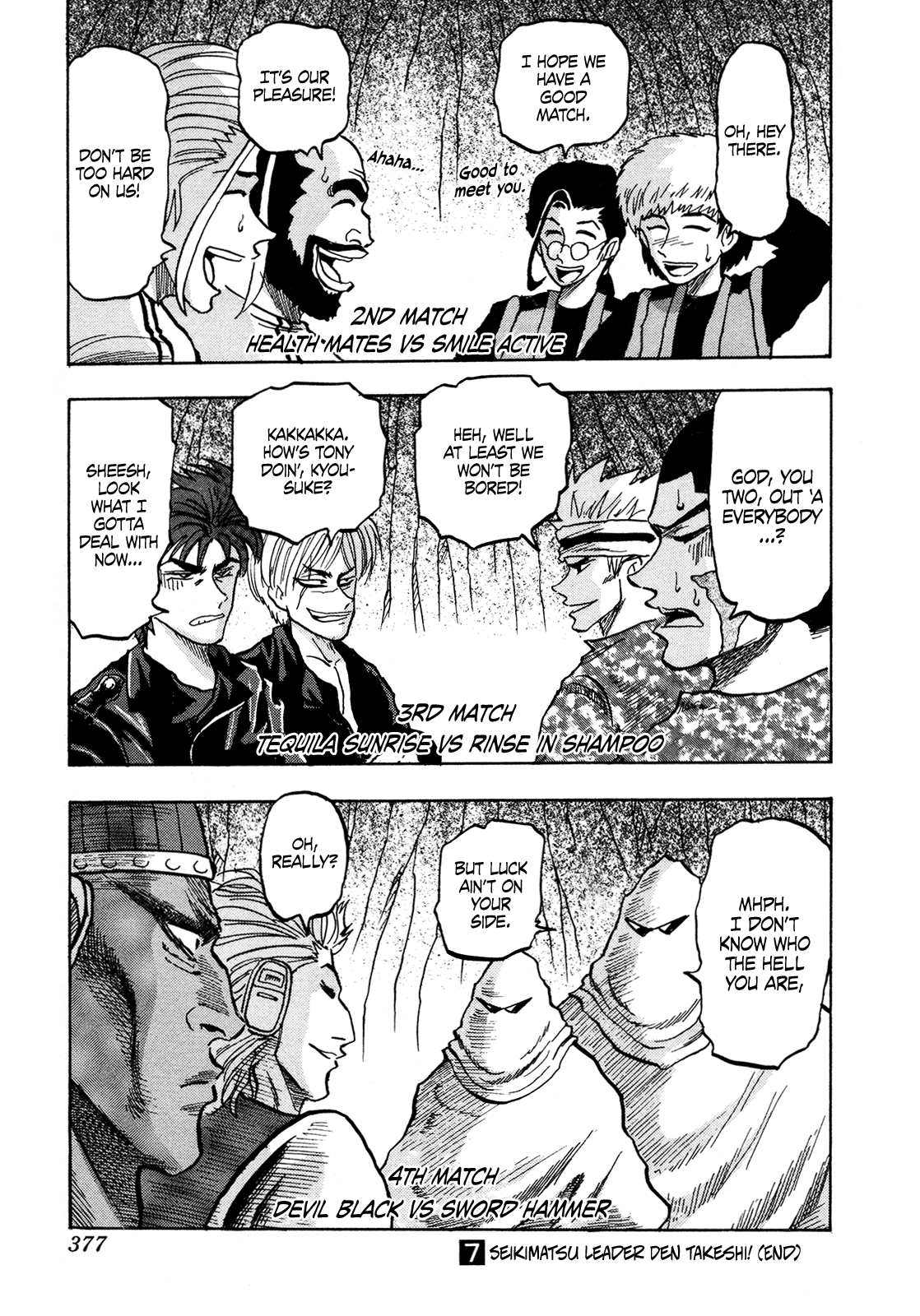 Seikimatsu Leader Den Takeshi! Chapter 131 page 18 - Chapter 131: Clash! The Duo Steeplechase!