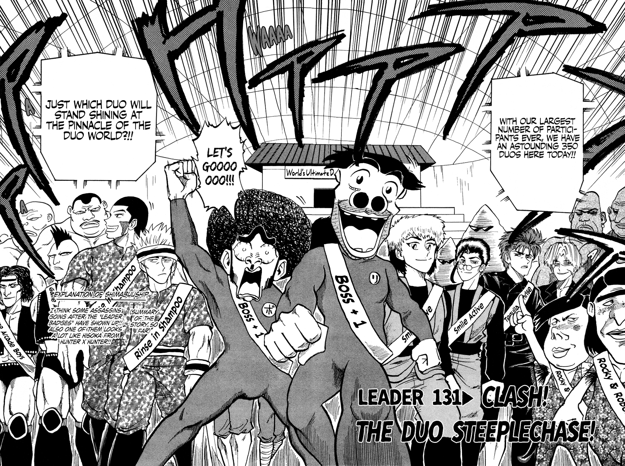 Seikimatsu Leader Den Takeshi! Chapter 131 page 2 - Chapter 131: Clash! The Duo Steeplechase!