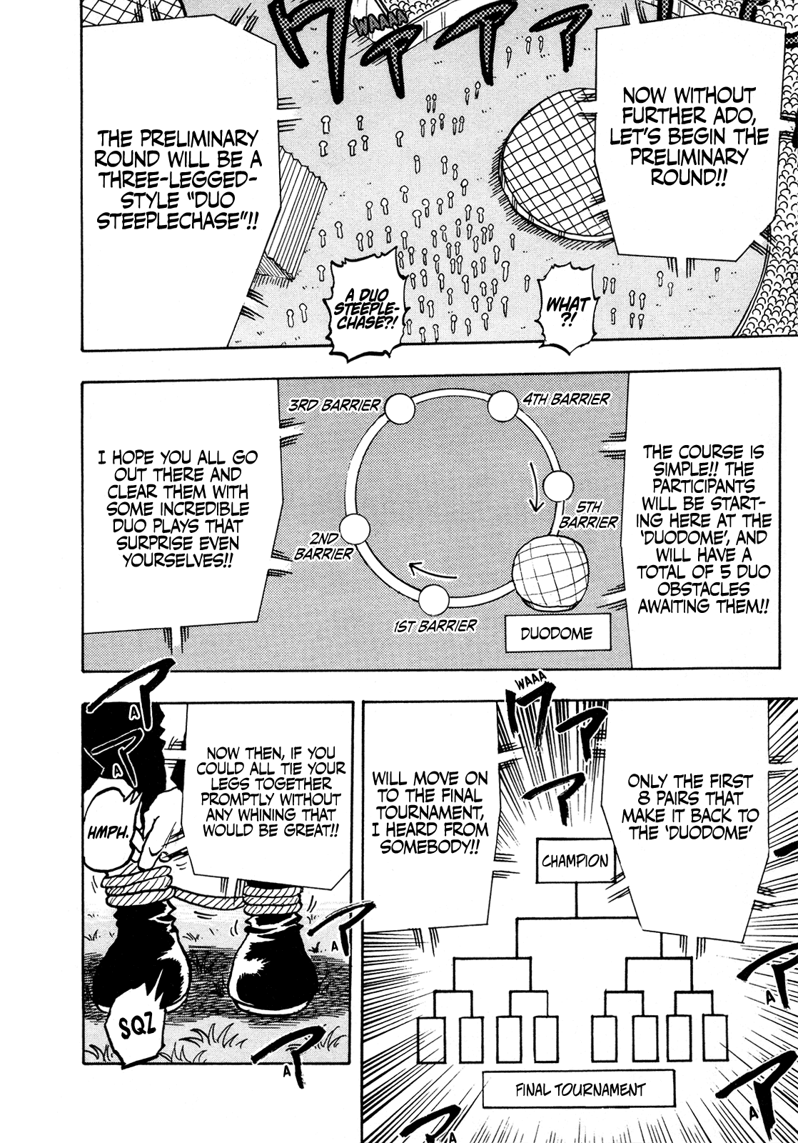 Seikimatsu Leader Den Takeshi! Chapter 131 page 5 - Chapter 131: Clash! The Duo Steeplechase!