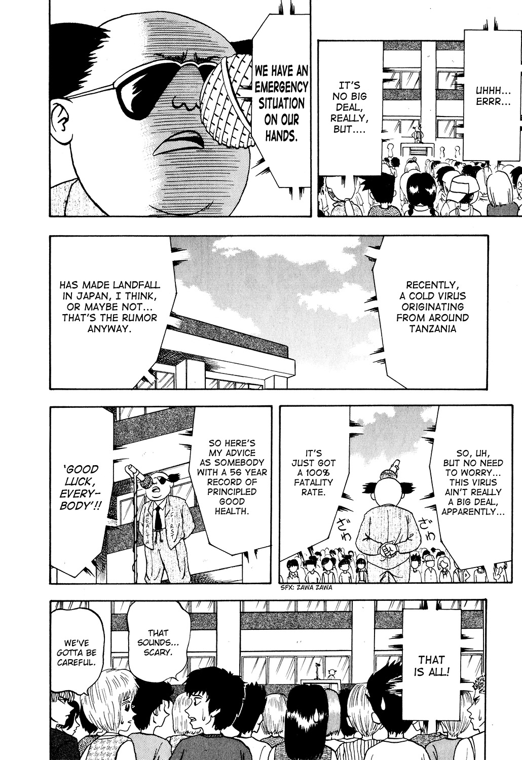 Seikimatsu Leader Den Takeshi! Chapter 14 page 6 - Chapter 14: Sickness and Health Start With The Mind...?!