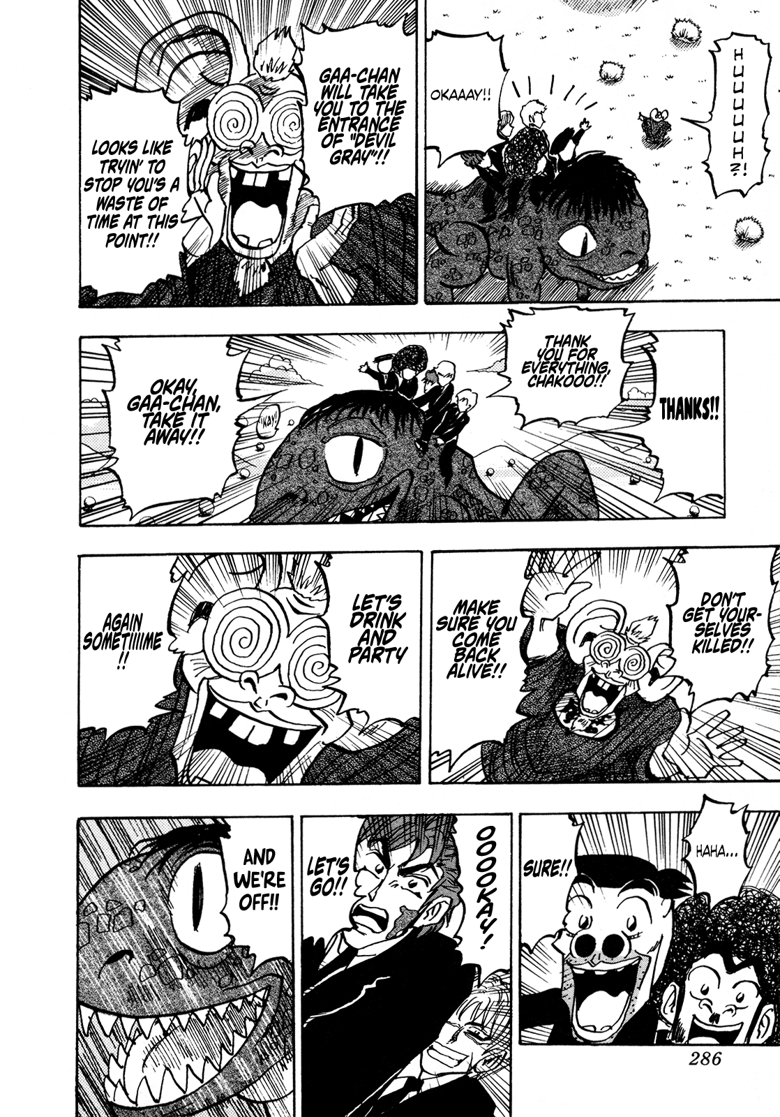 Seikimatsu Leader Den Takeshi! Chapter 146 page 10 - Chapter 146: The Approaching Devil Black Twelve Warriors!!