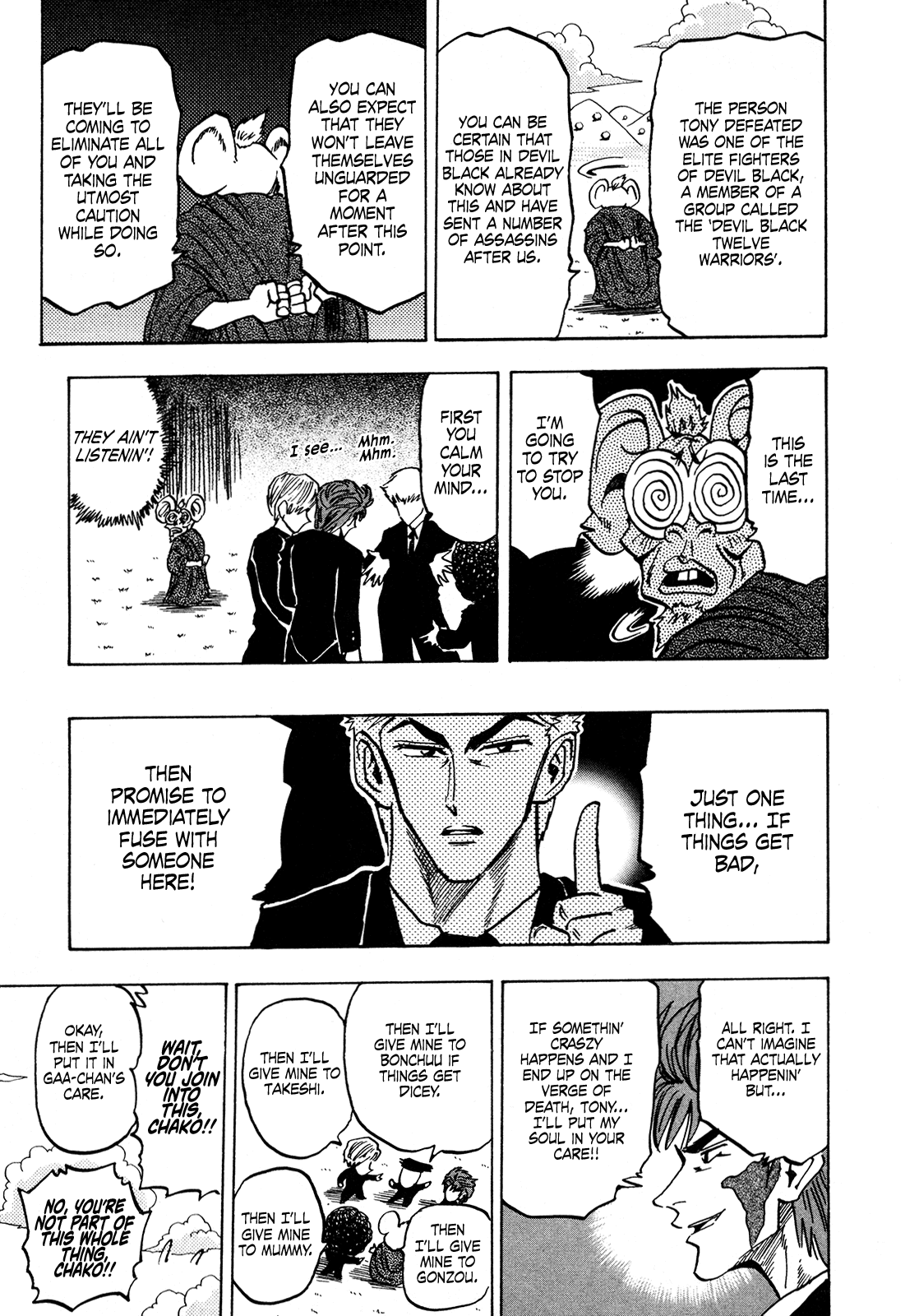 Seikimatsu Leader Den Takeshi! Chapter 146 page 9 - Chapter 146: The Approaching Devil Black Twelve Warriors!!