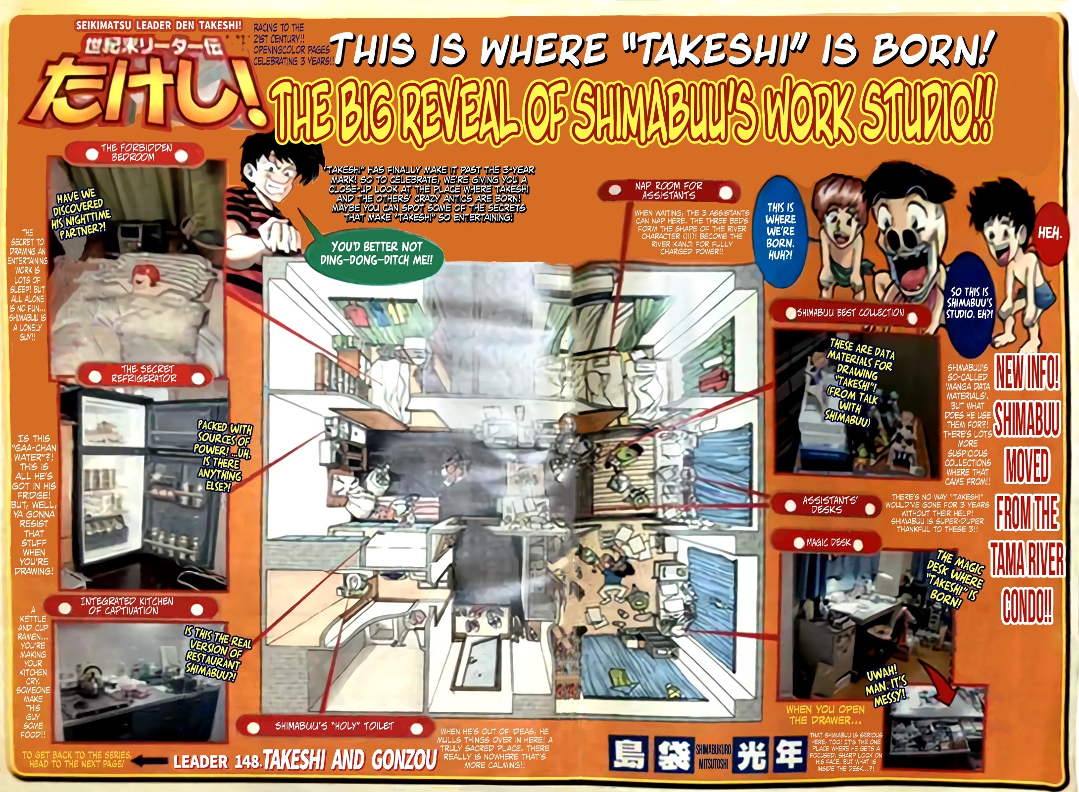Seikimatsu Leader Den Takeshi! Chapter 148 page 5 - Chapter 148: Takeshi and Gonzou