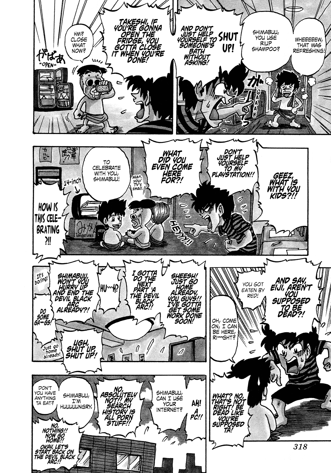 Seikimatsu Leader Den Takeshi! Chapter 148 page 8 - Chapter 148: Takeshi and Gonzou