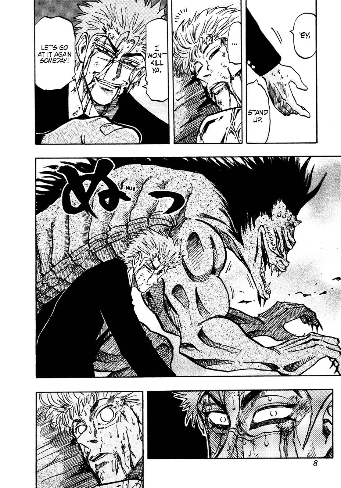 Seikimatsu Leader Den Takeshi! Chapter 151 page 10 - Chapter 151: Devil Black King Black Moves...!!