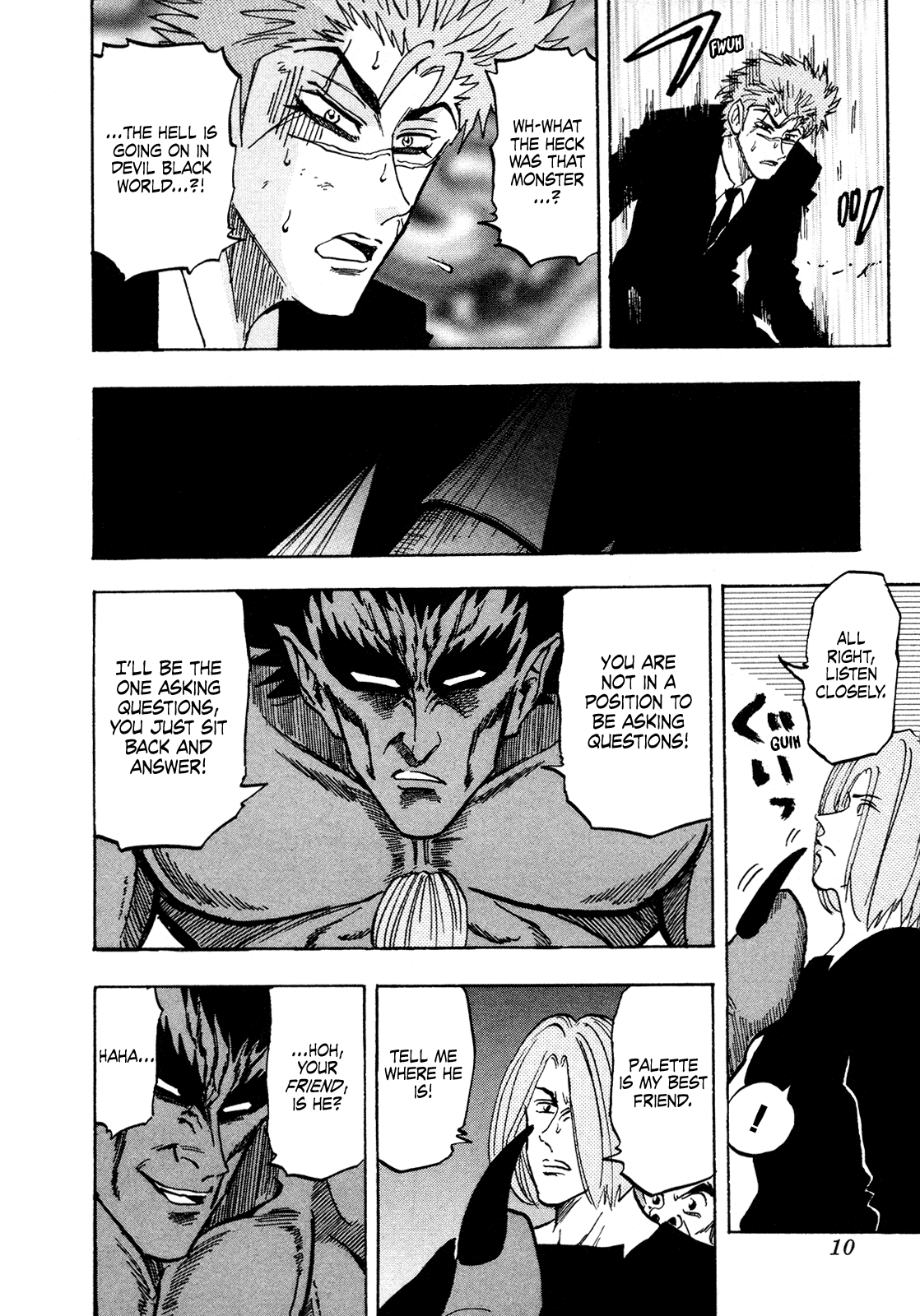 Seikimatsu Leader Den Takeshi! Chapter 151 page 12 - Chapter 151: Devil Black King Black Moves...!!