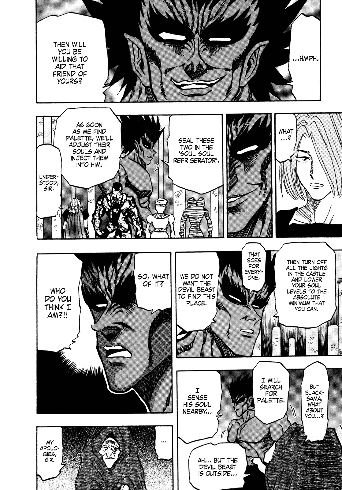 Seikimatsu Leader Den Takeshi! Chapter 151 page 14 - Chapter 151: Devil Black King Black Moves...!!