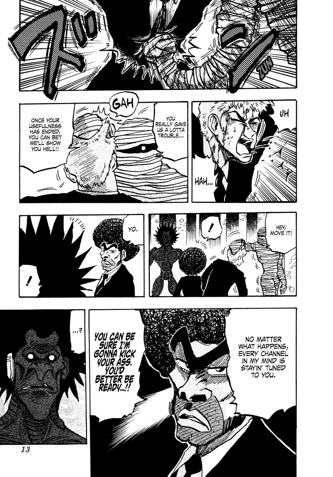 Seikimatsu Leader Den Takeshi! Chapter 151 page 15 - Chapter 151: Devil Black King Black Moves...!!