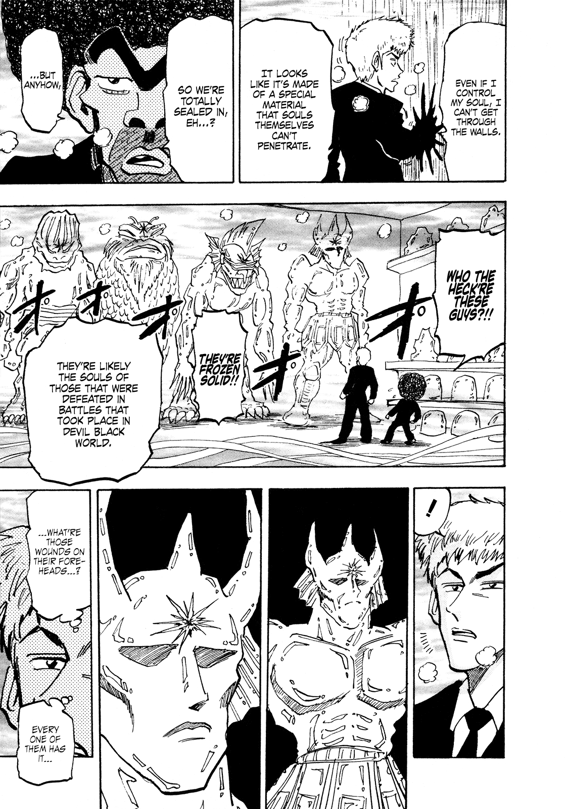 Seikimatsu Leader Den Takeshi! Chapter 151 page 17 - Chapter 151: Devil Black King Black Moves...!!