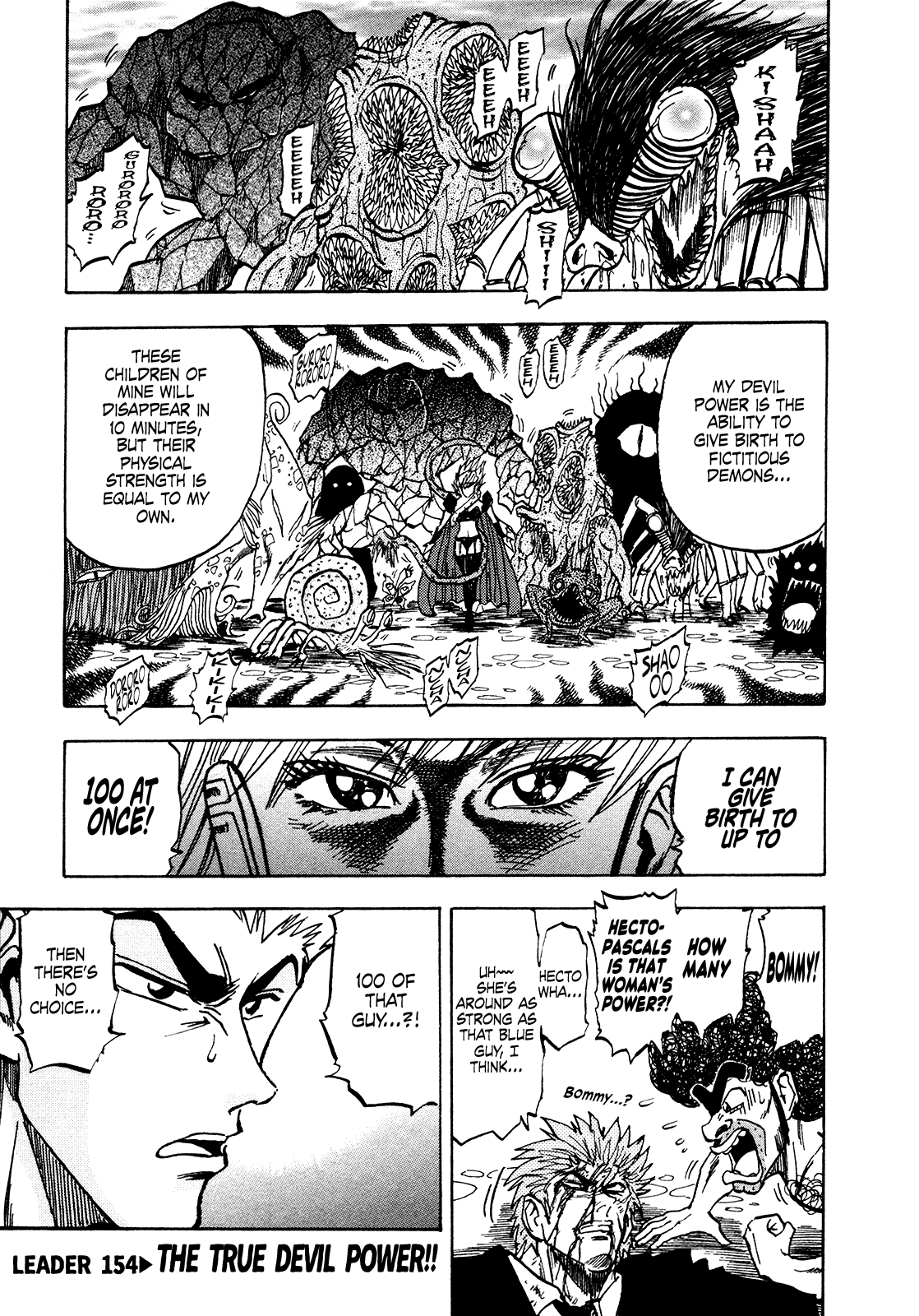Seikimatsu Leader Den Takeshi! Chapter 154 page 1 - Chapter 154: The True Devil Power!!