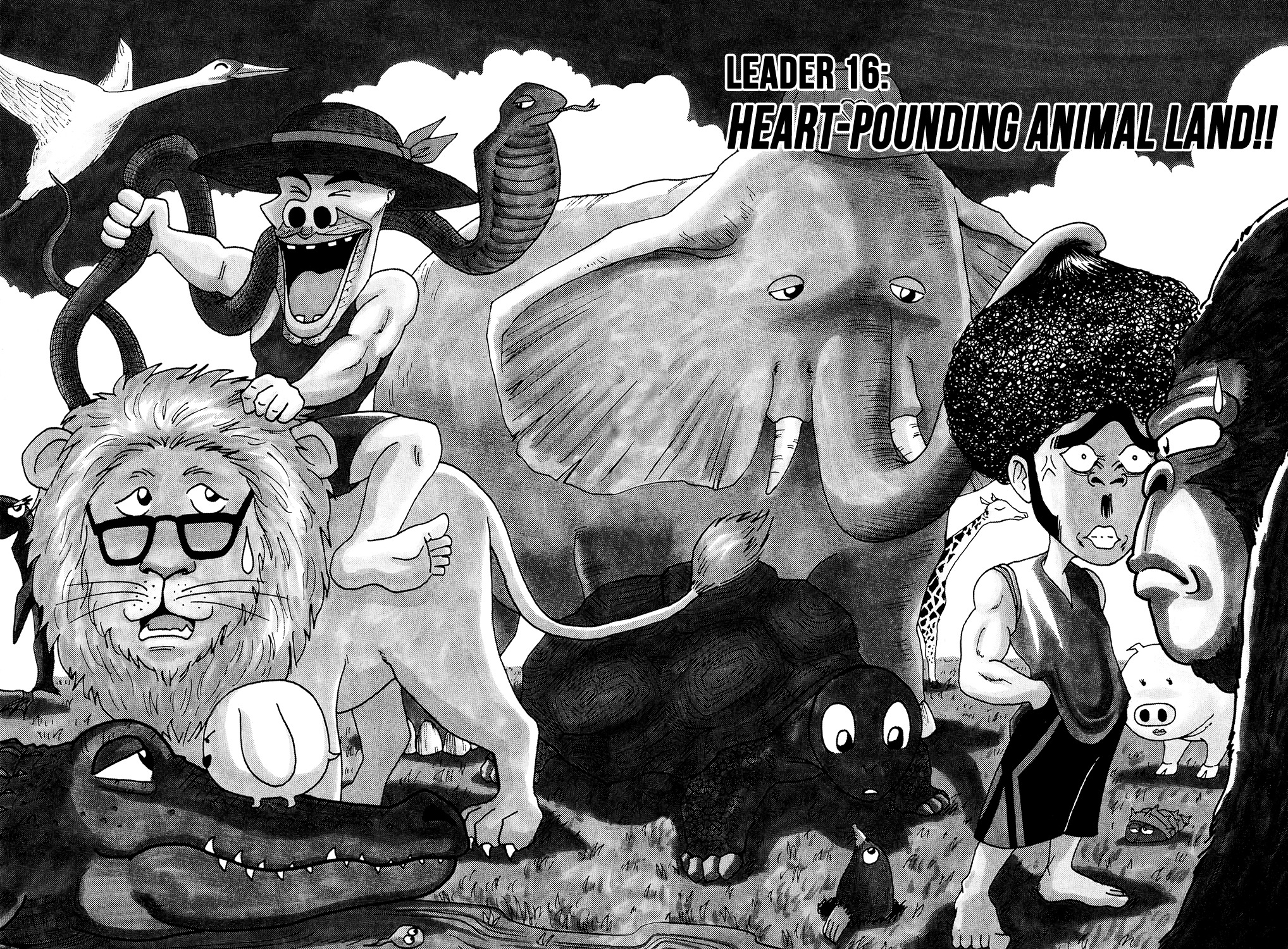 Seikimatsu Leader Den Takeshi! Chapter 16 page 2 - Chapter 16: Heart-Pounding Animal Land!!