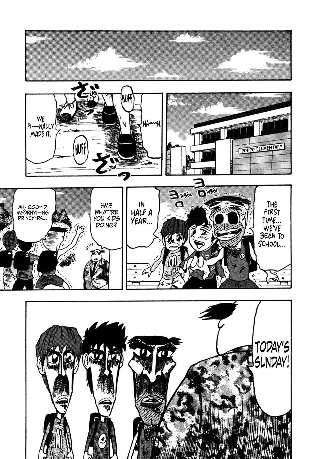 Seikimatsu Leader Den Takeshi! Chapter 161 page 19 - Chapter 161: The Long Awaited Return of Gags!!
