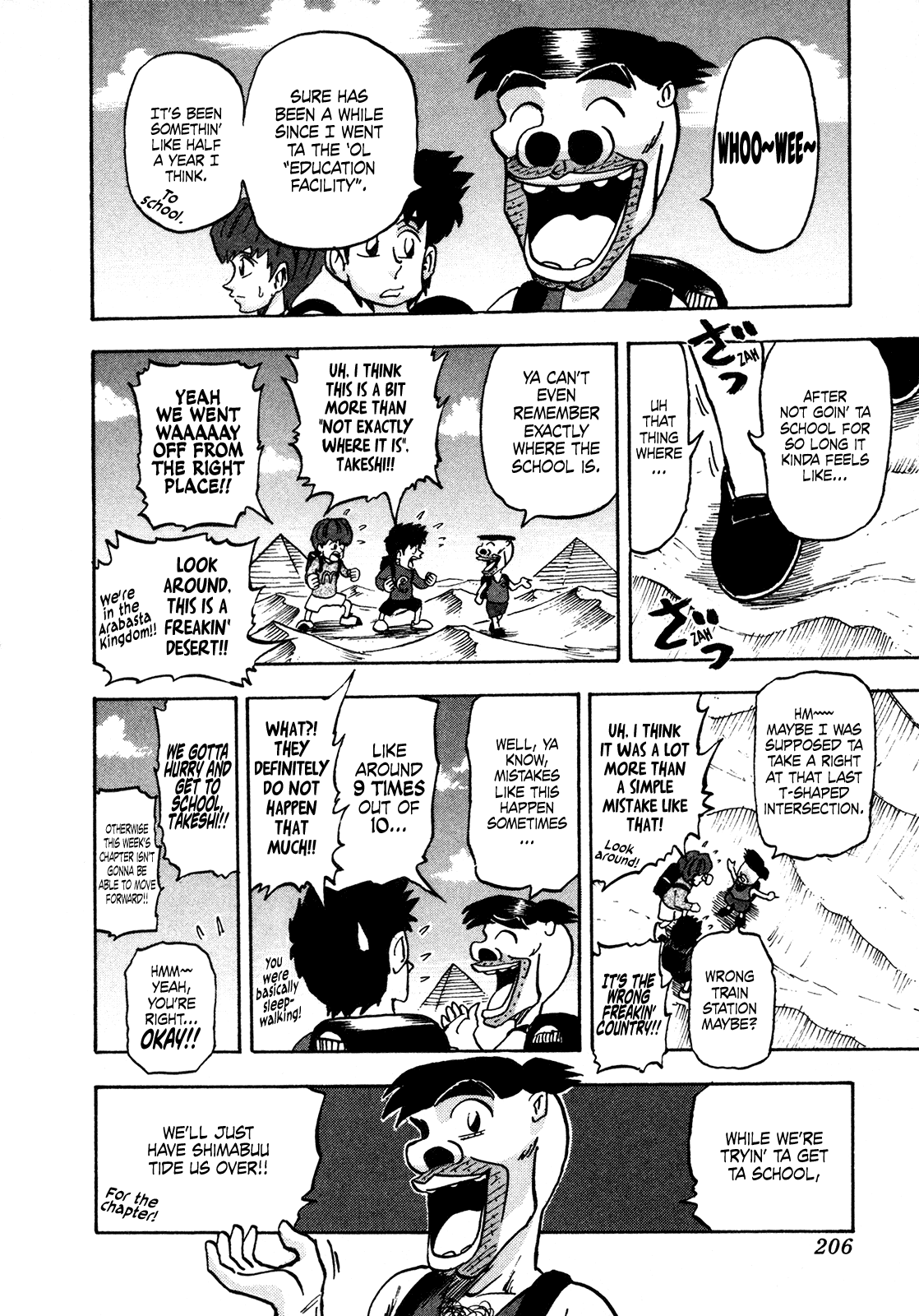 Seikimatsu Leader Den Takeshi! Chapter 161 page 2 - Chapter 161: The Long Awaited Return of Gags!!