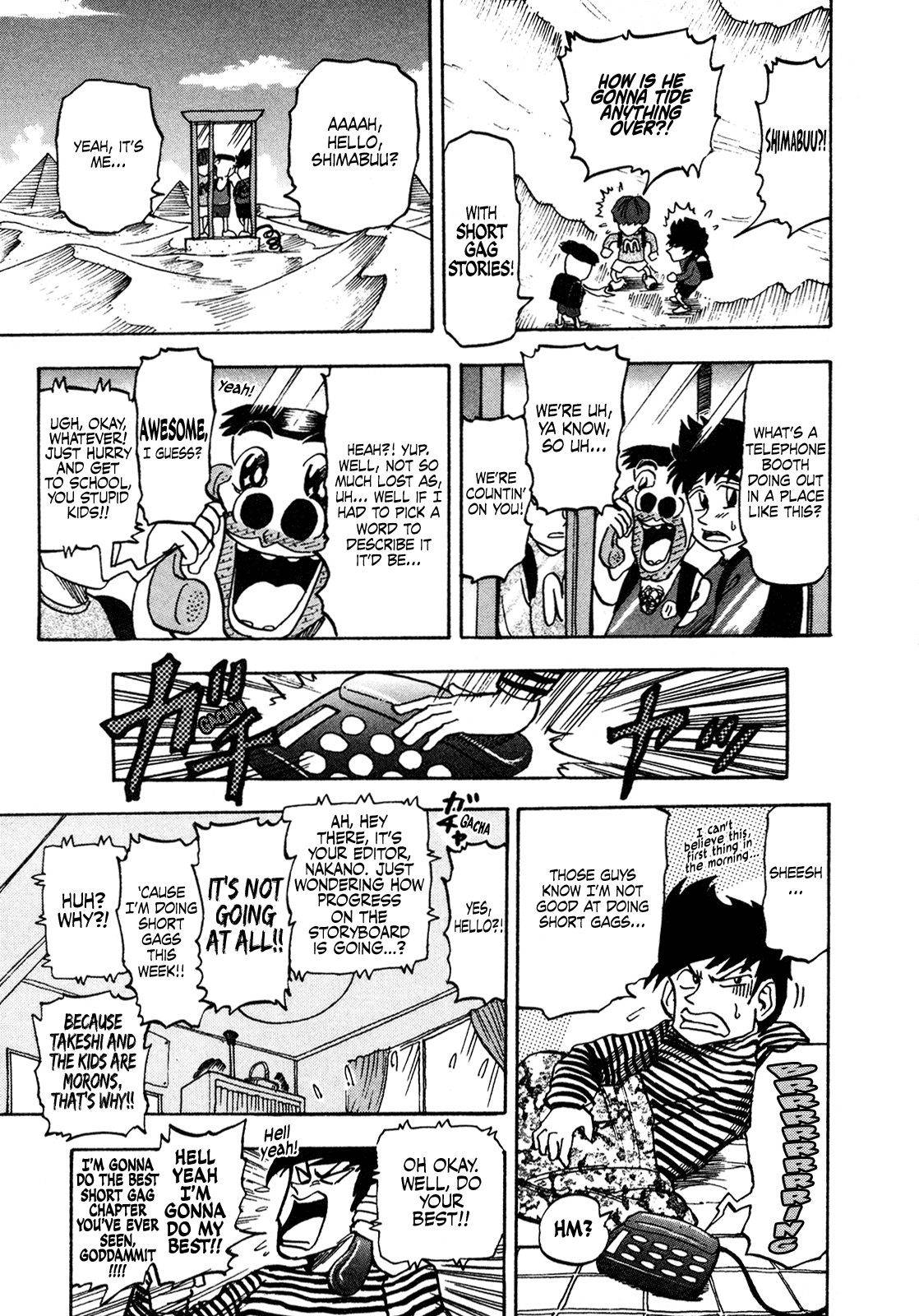 Seikimatsu Leader Den Takeshi! Chapter 161 page 3 - Chapter 161: The Long Awaited Return of Gags!!