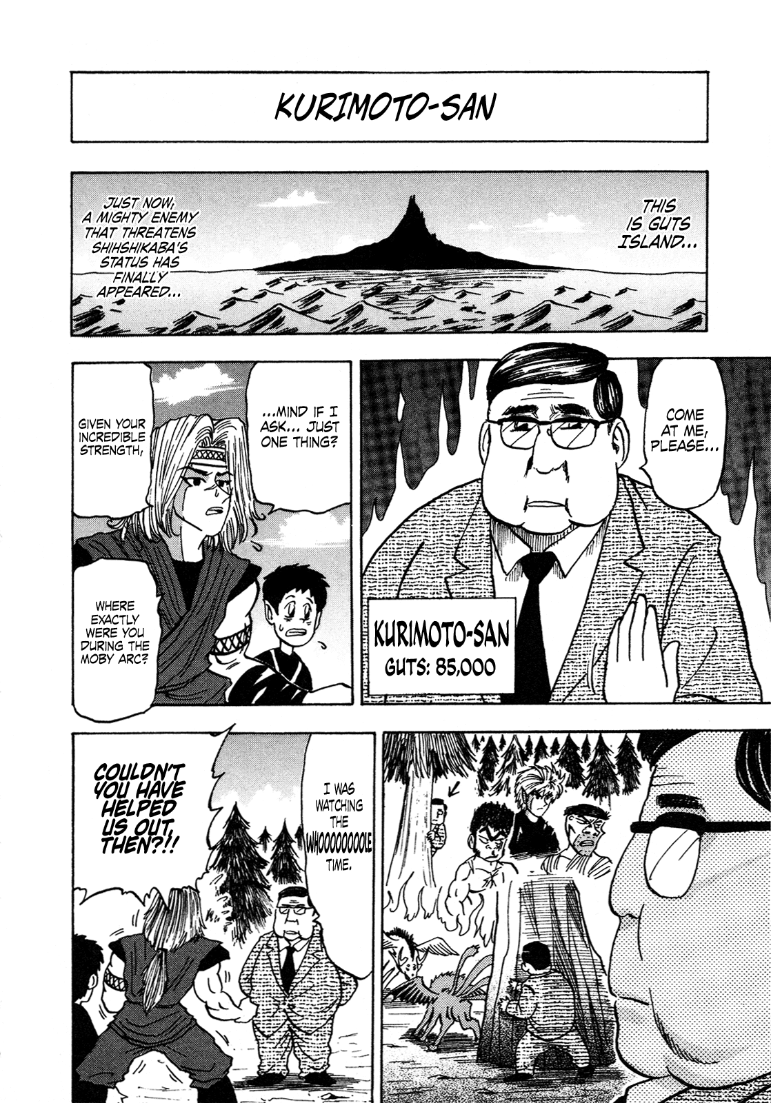 Seikimatsu Leader Den Takeshi! Chapter 161 page 8 - Chapter 161: The Long Awaited Return of Gags!!