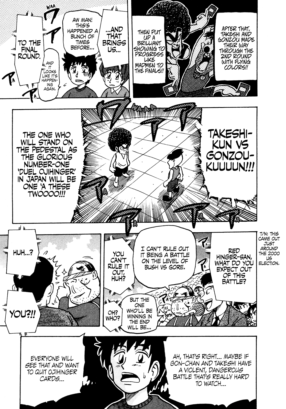 Seikimatsu Leader Den Takeshi! Chapter 162 page 14 - Chapter 162: Duel! Ojihinger Cards!!