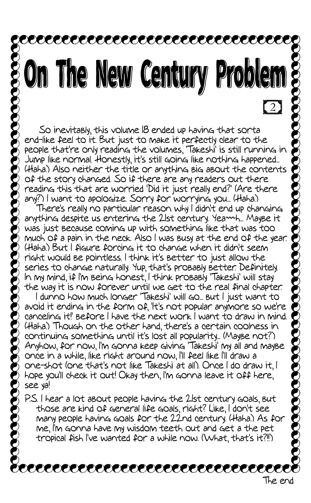 Seikimatsu Leader Den Takeshi! Chapter 162 page 21 - Chapter 162: Duel! Ojihinger Cards!!