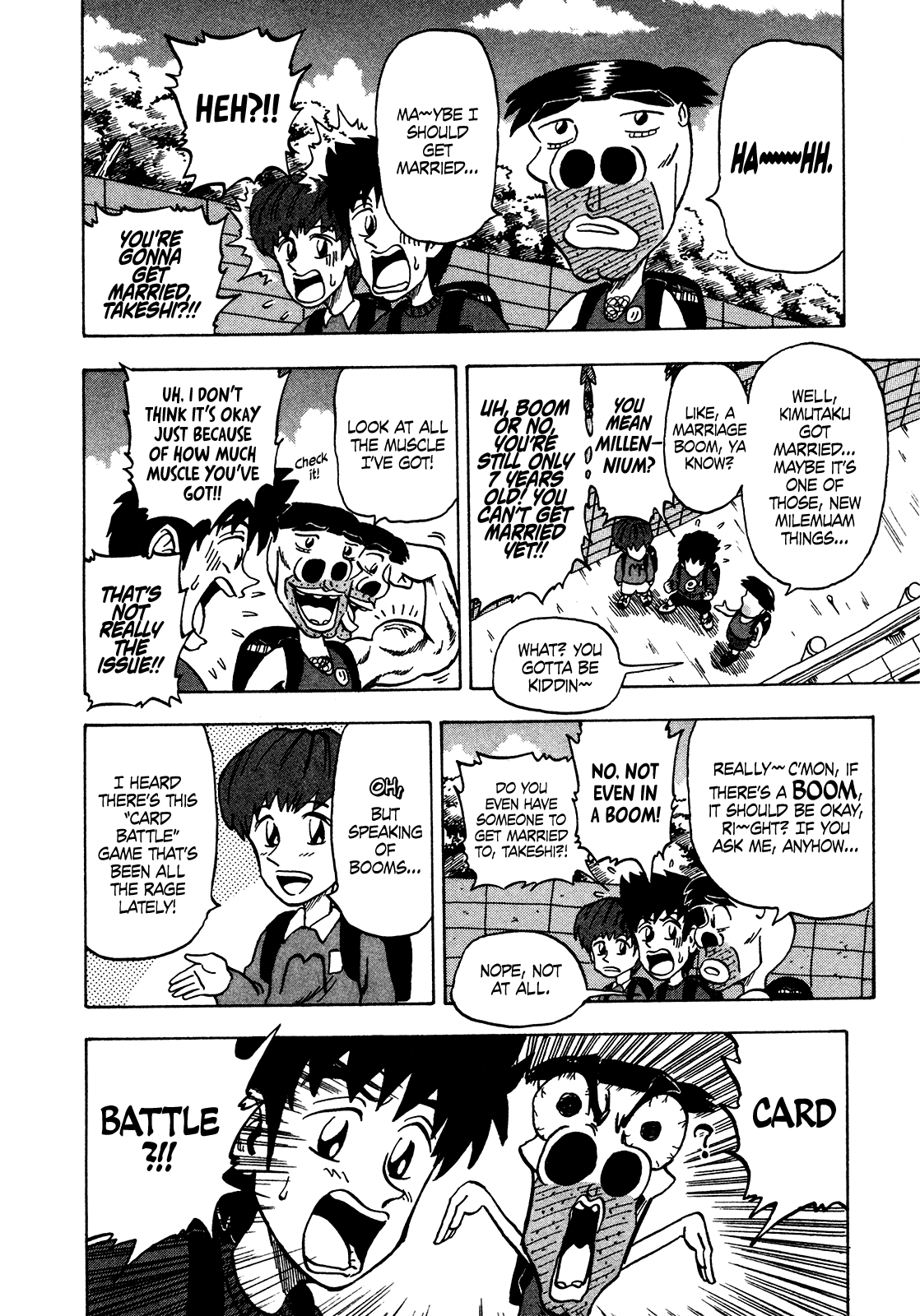 Seikimatsu Leader Den Takeshi! Chapter 162 page 3 - Chapter 162: Duel! Ojihinger Cards!!