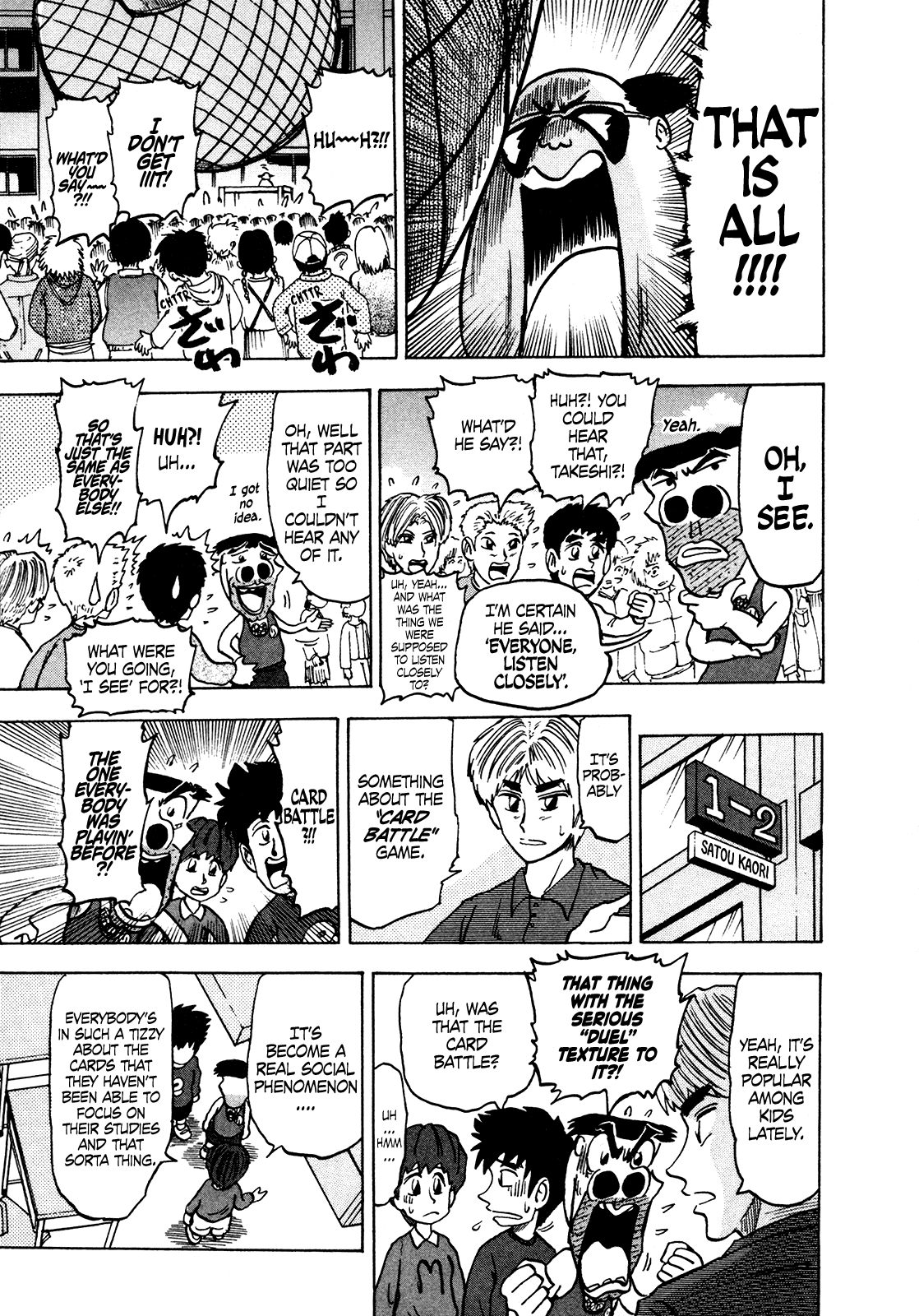 Seikimatsu Leader Den Takeshi! Chapter 162 page 6 - Chapter 162: Duel! Ojihinger Cards!!