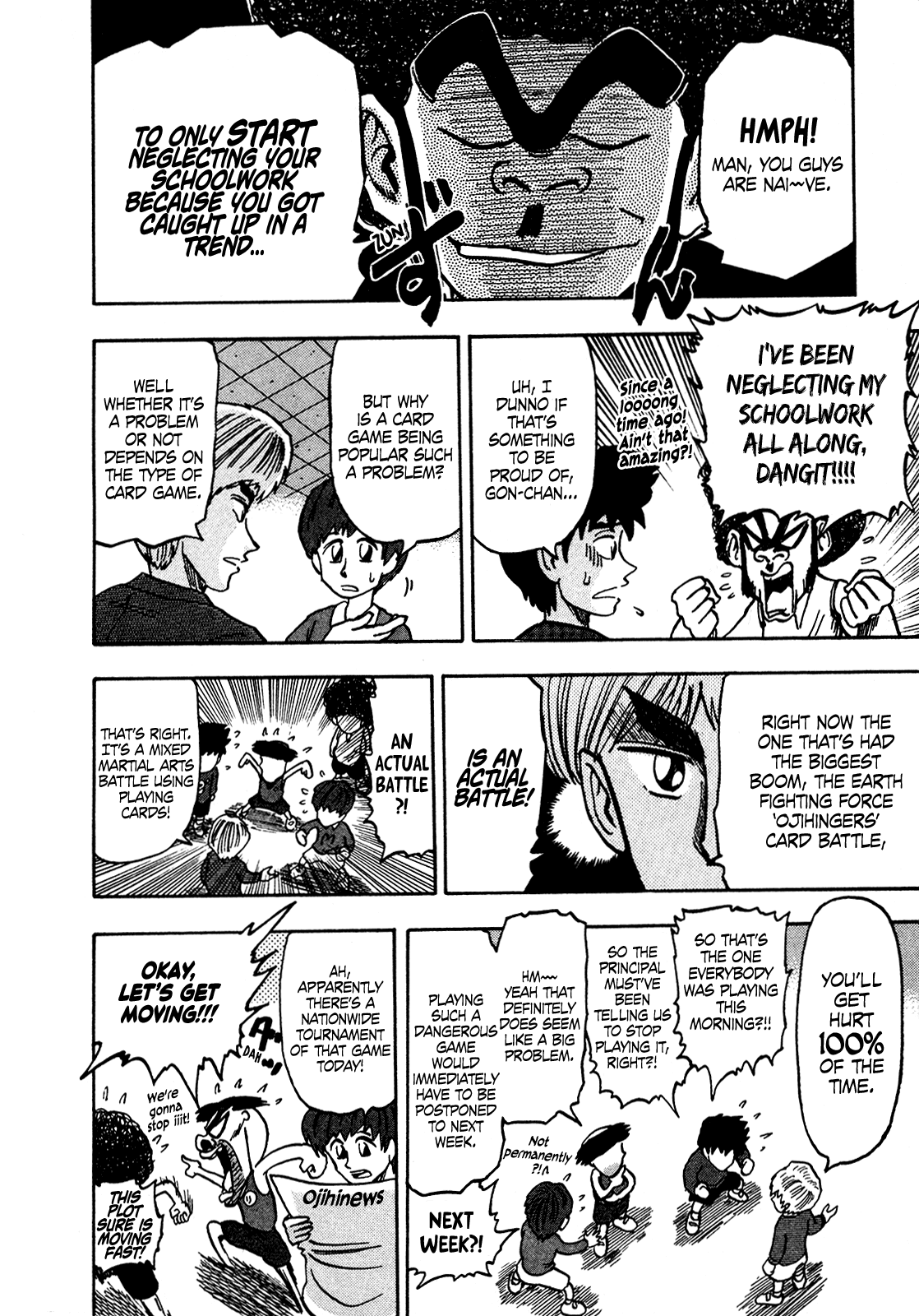 Seikimatsu Leader Den Takeshi! Chapter 162 page 7 - Chapter 162: Duel! Ojihinger Cards!!