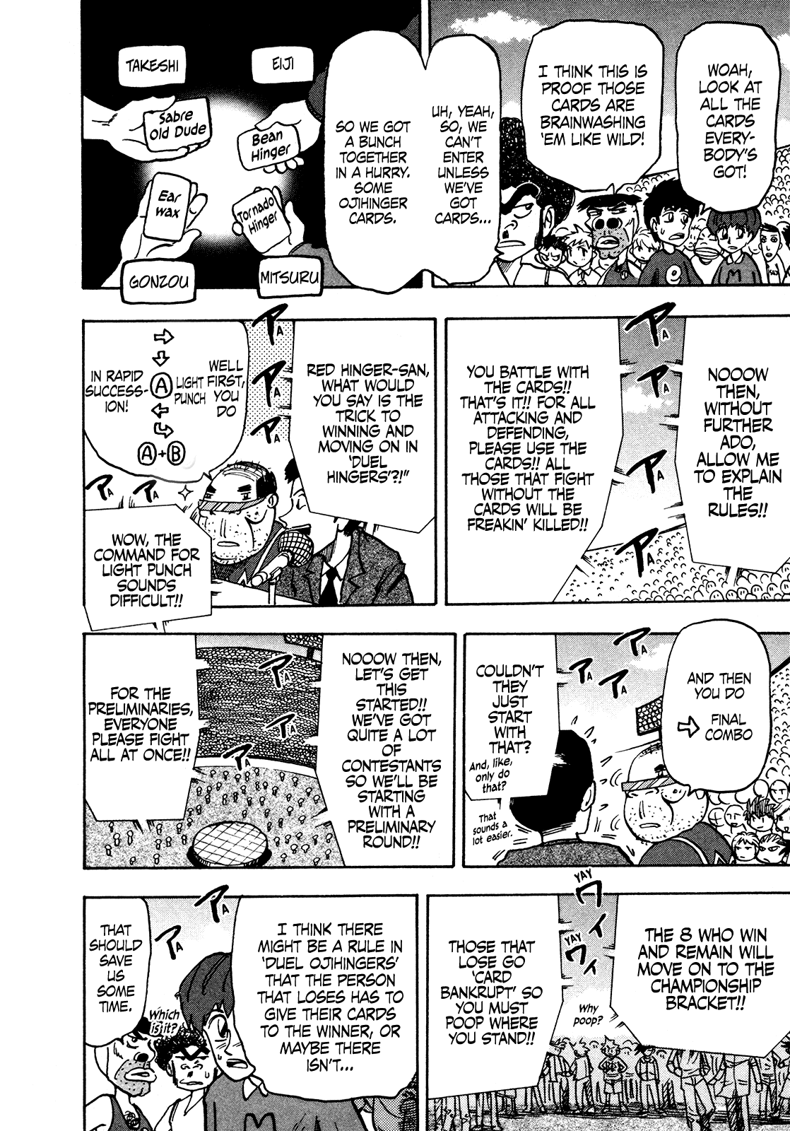 Seikimatsu Leader Den Takeshi! Chapter 162 page 9 - Chapter 162: Duel! Ojihinger Cards!!