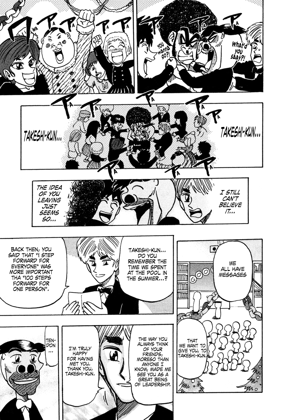 Seikimatsu Leader Den Takeshi! Chapter 163 page 10 - Chapter 163: The Tearful Leader Farewell Party!!