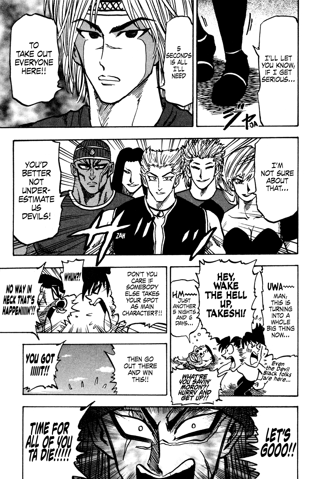 Seikimatsu Leader Den Takeshi! Chapter 164 page 17 - Chapter 164: A High Tension "Hap Nyers"!!