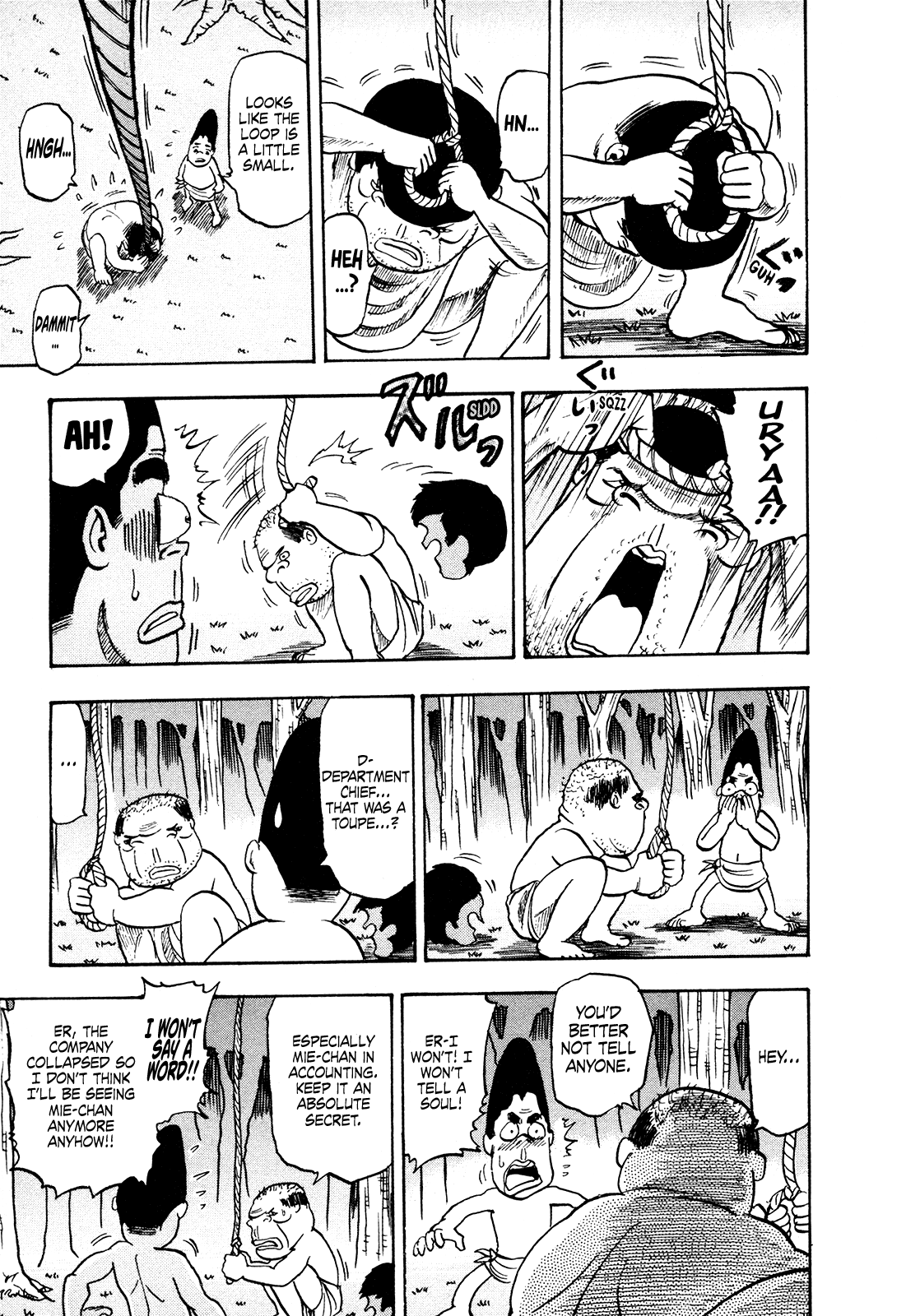 Seikimatsu Leader Den Takeshi! Chapter 167 page 13 - Chapter 167: The Salarymen in the Sea of Trees!!