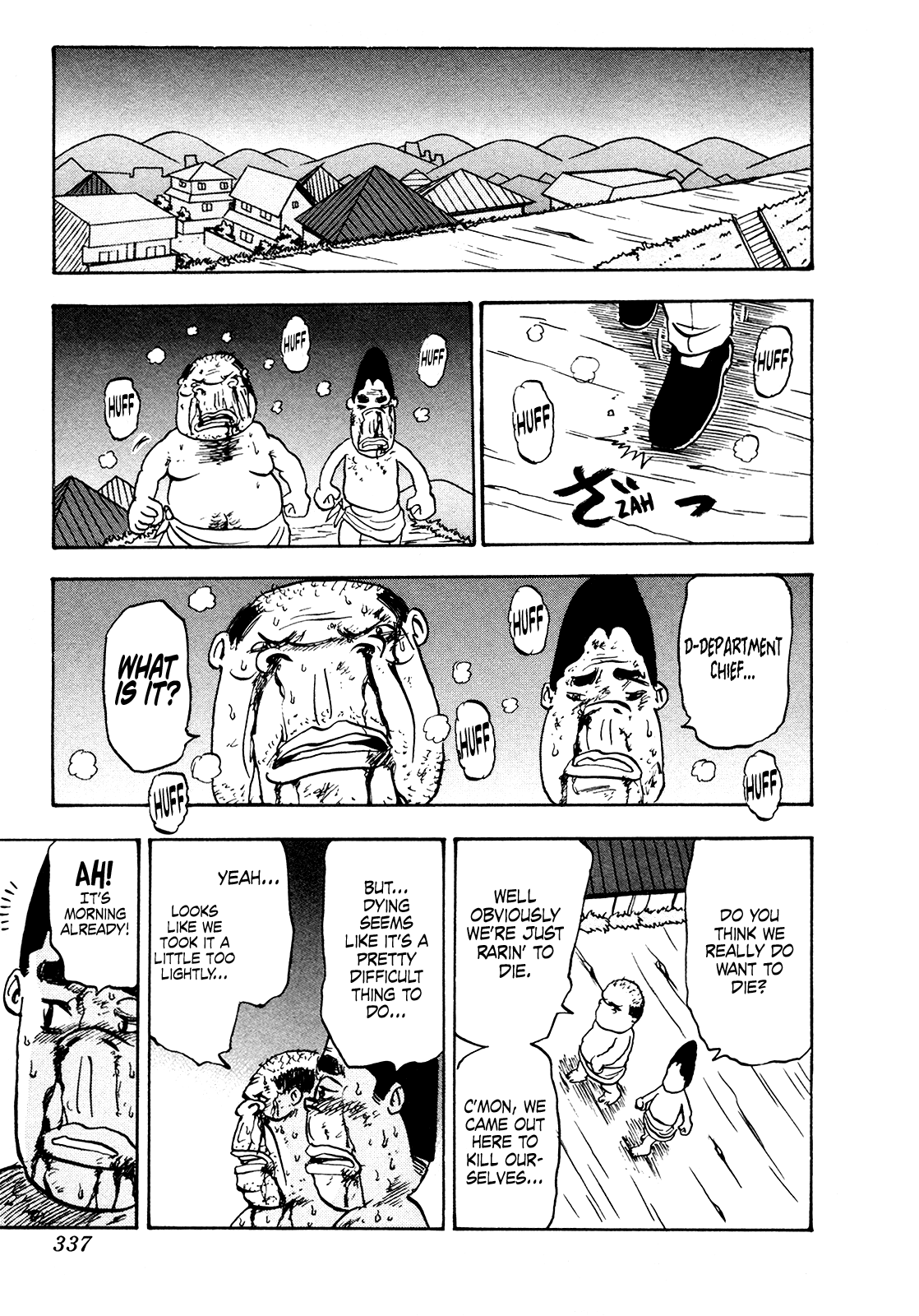 Seikimatsu Leader Den Takeshi! Chapter 167 page 17 - Chapter 167: The Salarymen in the Sea of Trees!!