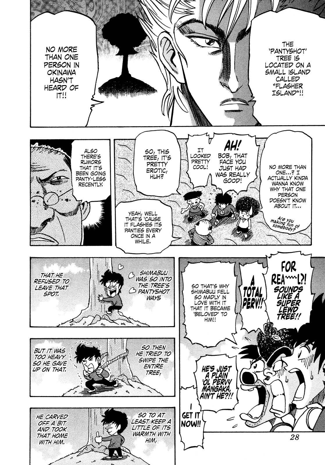 Seikimatsu Leader Den Takeshi! Chapter 171 page 6 - Chapter 171: The 'Pantyshot' Tree!!