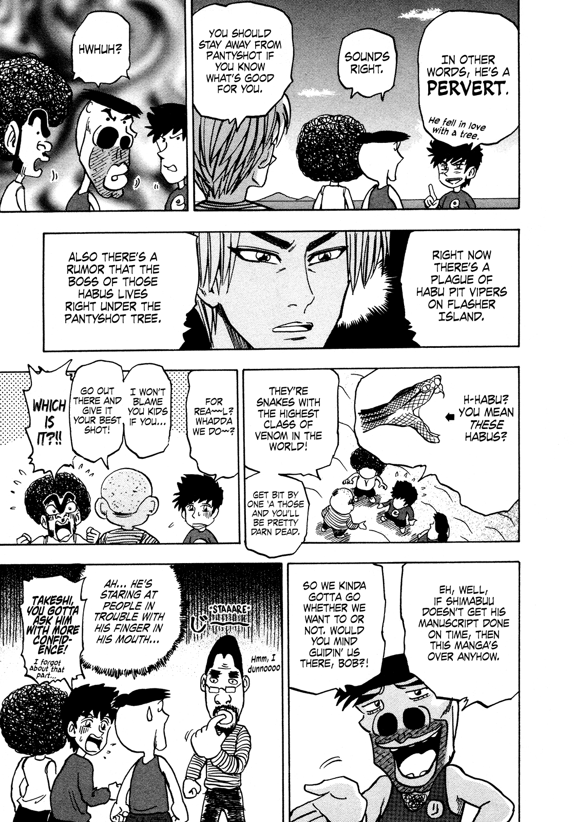 Seikimatsu Leader Den Takeshi! Chapter 171 page 7 - Chapter 171: The 'Pantyshot' Tree!!