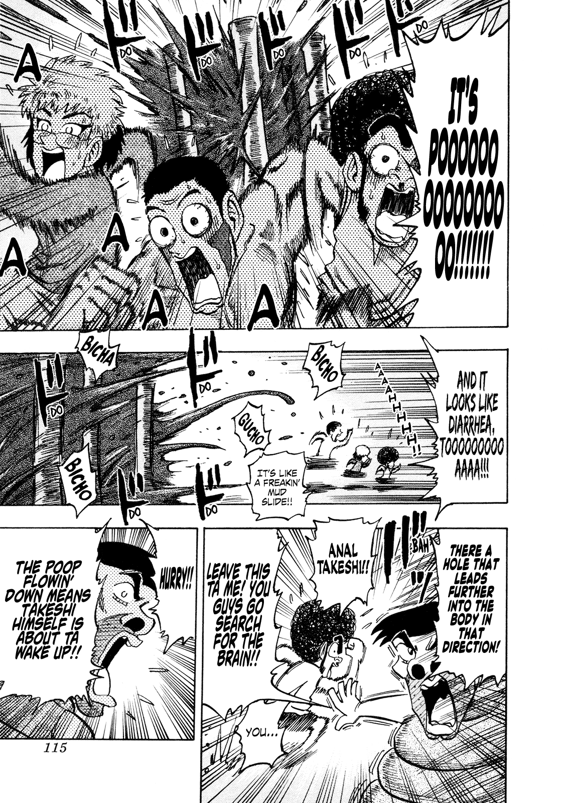 Seikimatsu Leader Den Takeshi! Chapter 175 page 11 - Chapter 175: Anal Takeshi and Brain Takeshi!!
