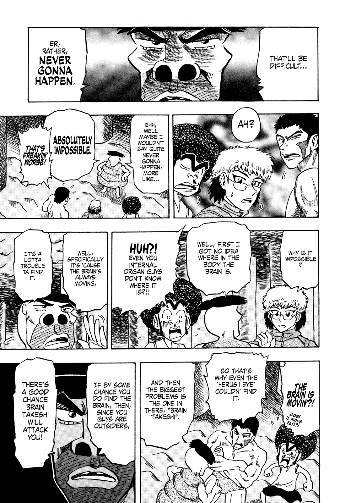 Seikimatsu Leader Den Takeshi! Chapter 175 page 7 - Chapter 175: Anal Takeshi and Brain Takeshi!!