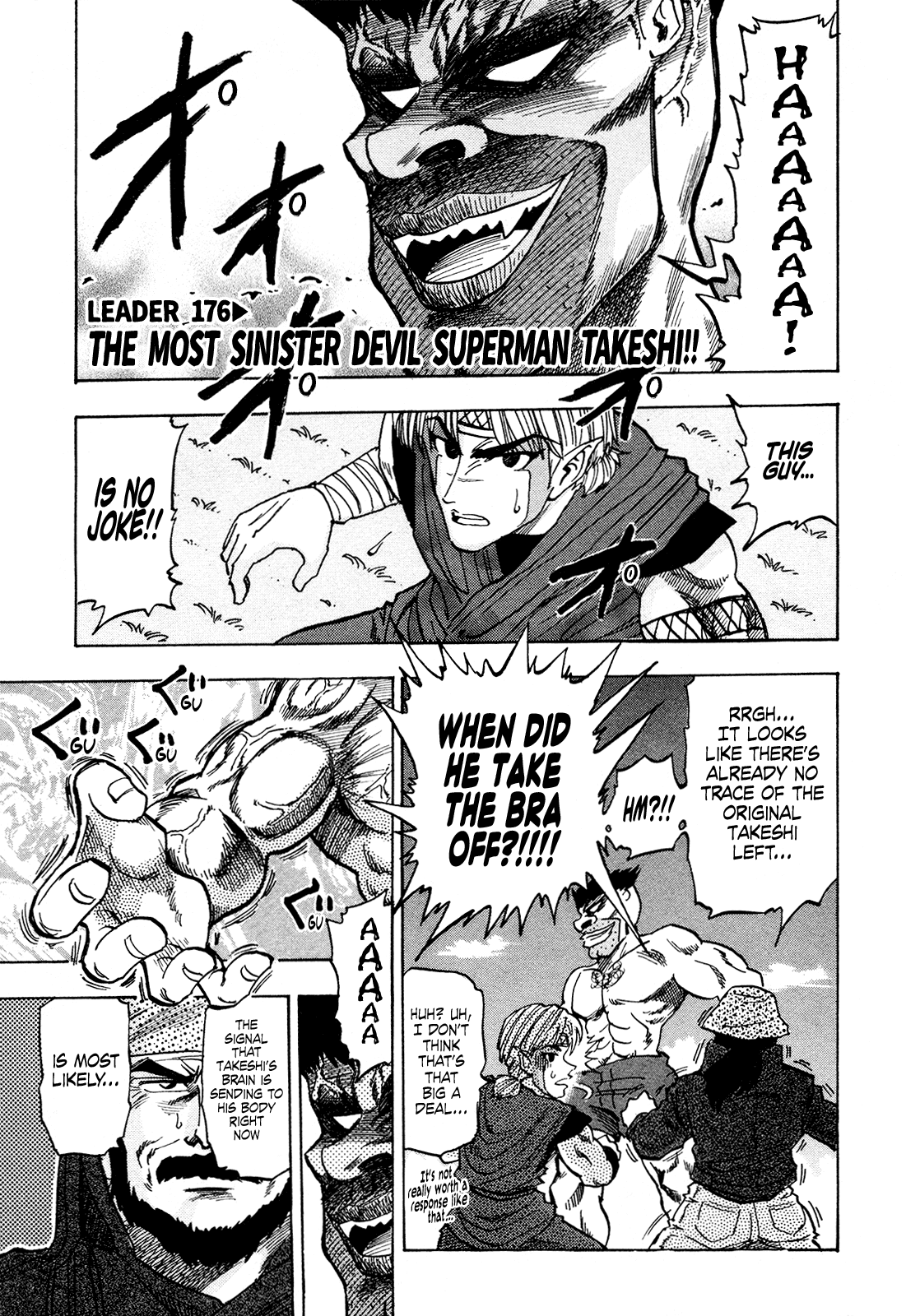 Seikimatsu Leader Den Takeshi! Chapter 176 page 1 - Chapter 176: The Most Sinister Devil Superman Takeshi!!