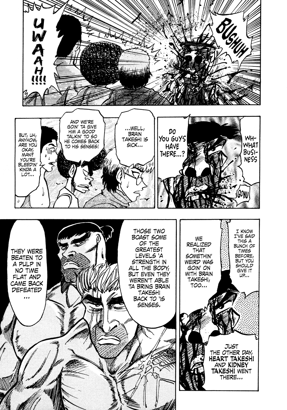 Seikimatsu Leader Den Takeshi! Chapter 176 page 15 - Chapter 176: The Most Sinister Devil Superman Takeshi!!