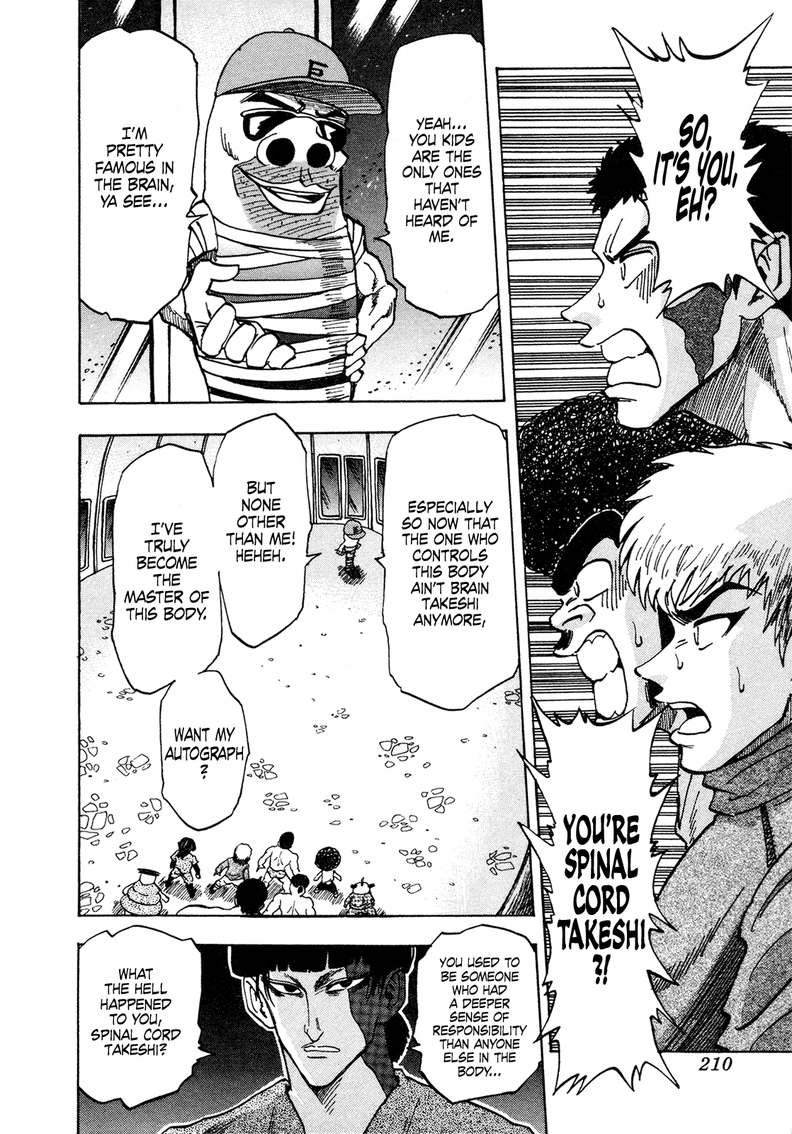 Seikimatsu Leader Den Takeshi! Chapter 180 page 6 - Chapter 180: The Duel Against Spinal Cord Takeshi!!