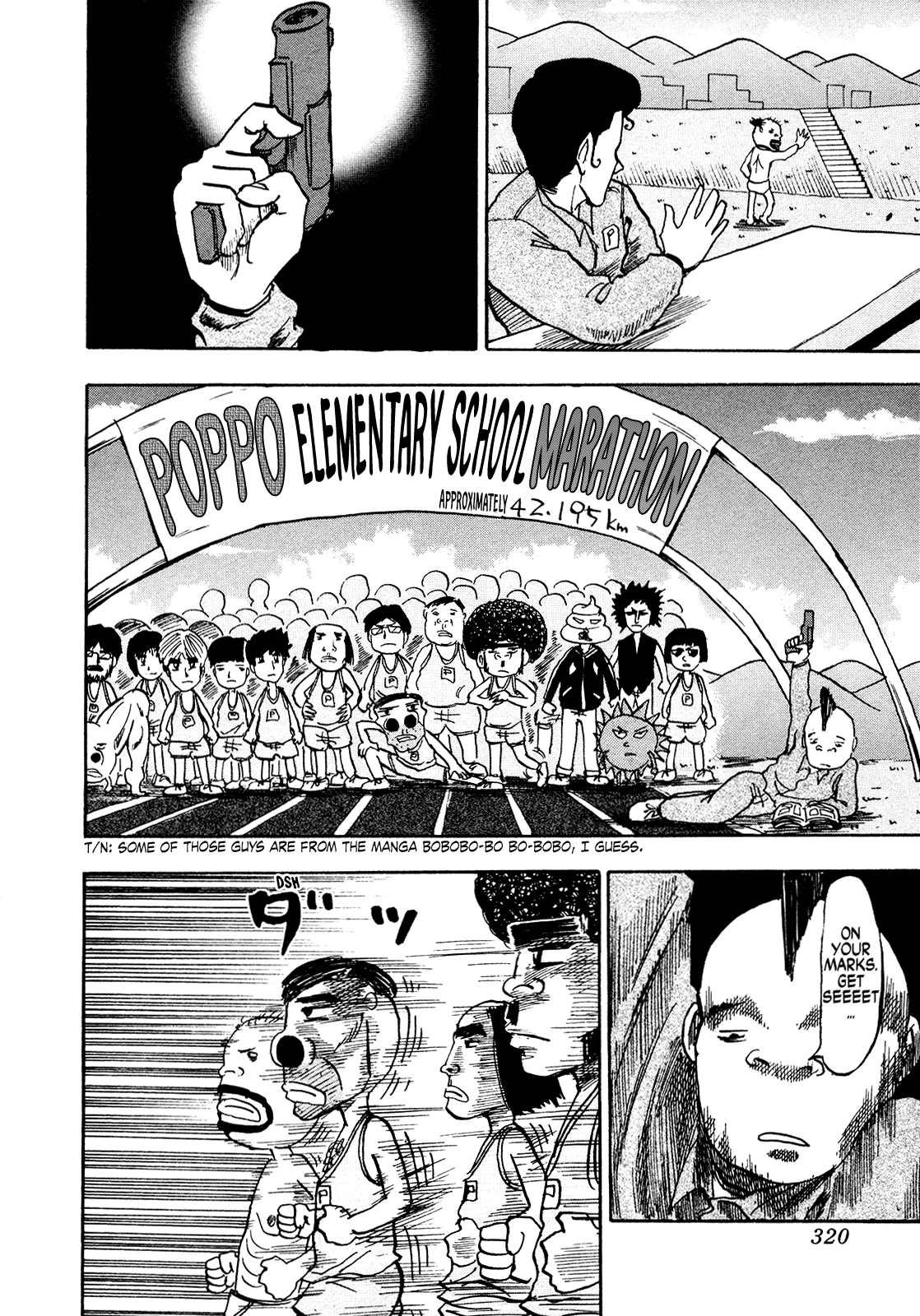 Seikimatsu Leader Den Takeshi! Chapter 186 page 5 - Chapter 186: Low-Tension Marathon!!