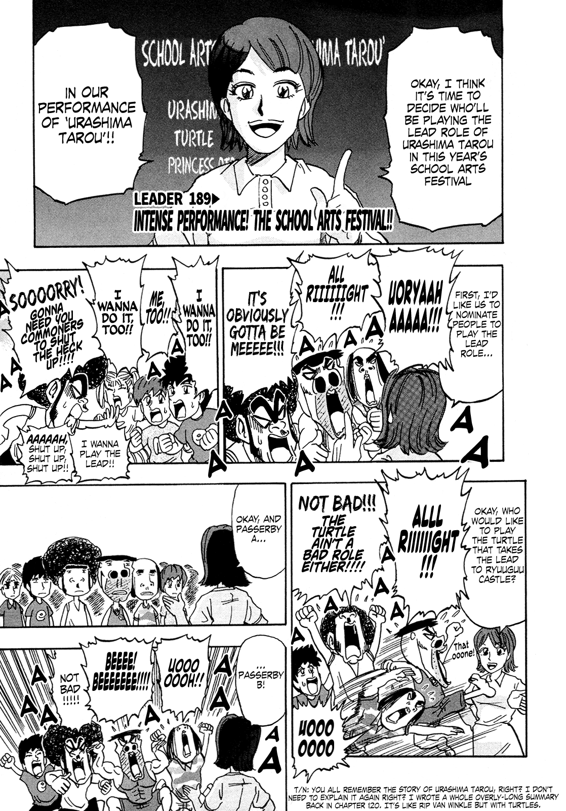 Seikimatsu Leader Den Takeshi! Chapter 189 page 5 - Chapter 189: Intense Performance! The School Arts Festival!!