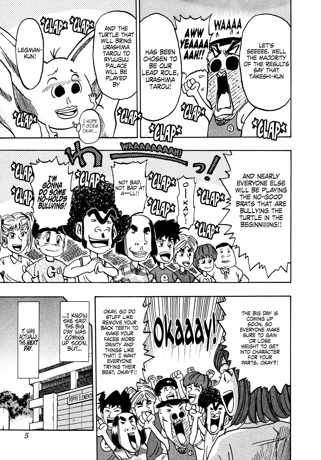 Seikimatsu Leader Den Takeshi! Chapter 189 page 7 - Chapter 189: Intense Performance! The School Arts Festival!!