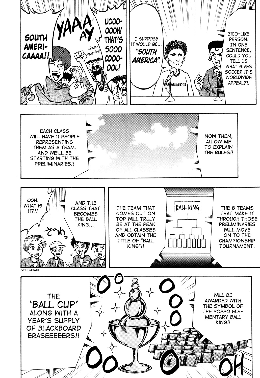 Seikimatsu Leader Den Takeshi! Chapter 19 page 4 - Chapter 19: Reach for the Top! Ball King!! -Part 1-