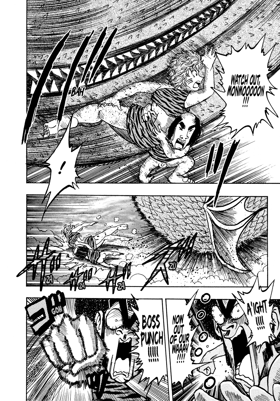 Seikimatsu Leader Den Takeshi! Chapter 196 page 10 - Chapter 196: Defeat the Oni Puffer Fish!!