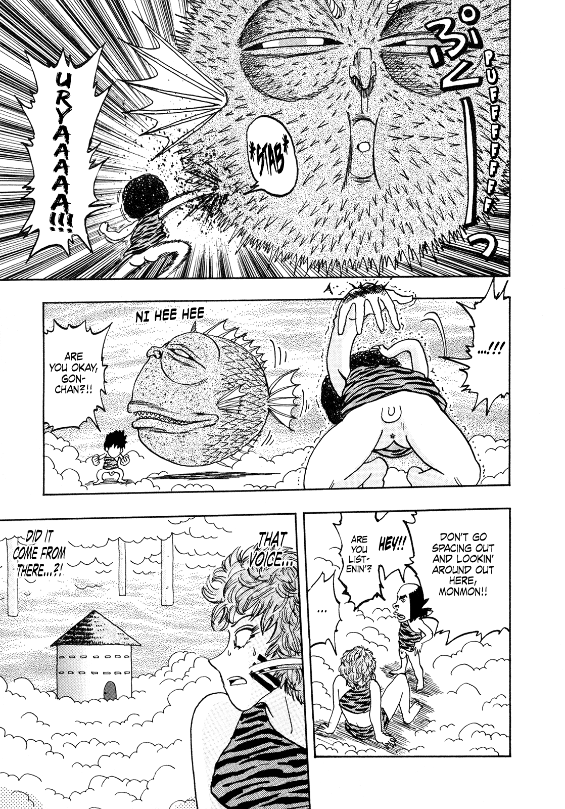 Seikimatsu Leader Den Takeshi! Chapter 196 page 11 - Chapter 196: Defeat the Oni Puffer Fish!!