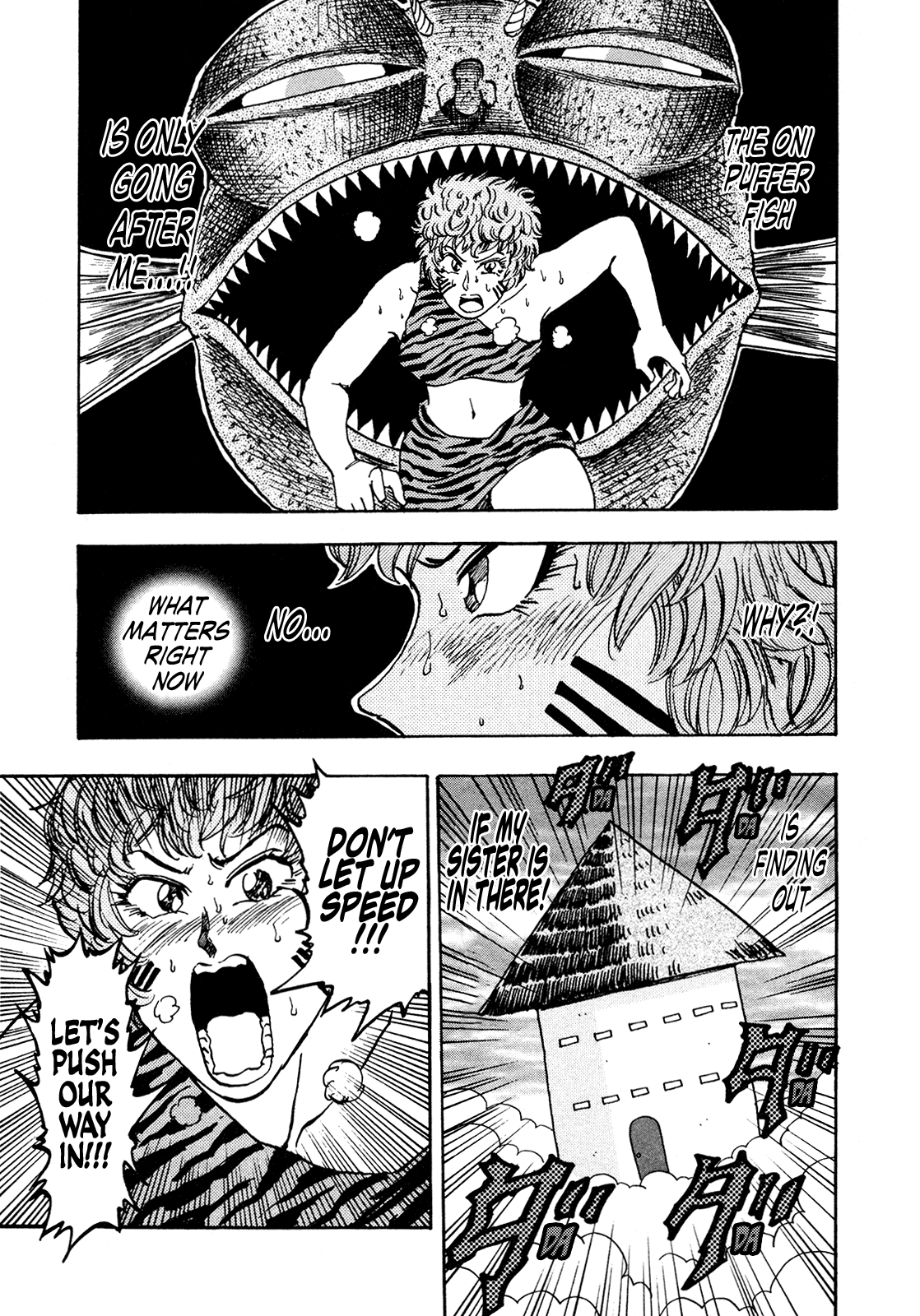 Seikimatsu Leader Den Takeshi! Chapter 196 page 13 - Chapter 196: Defeat the Oni Puffer Fish!!