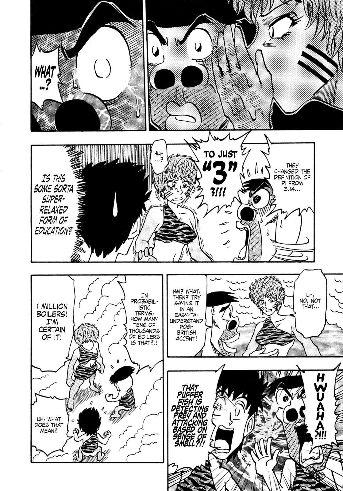 Seikimatsu Leader Den Takeshi! Chapter 198 page 14 - Chapter 198: The Wind God and Water God of Heaven!!