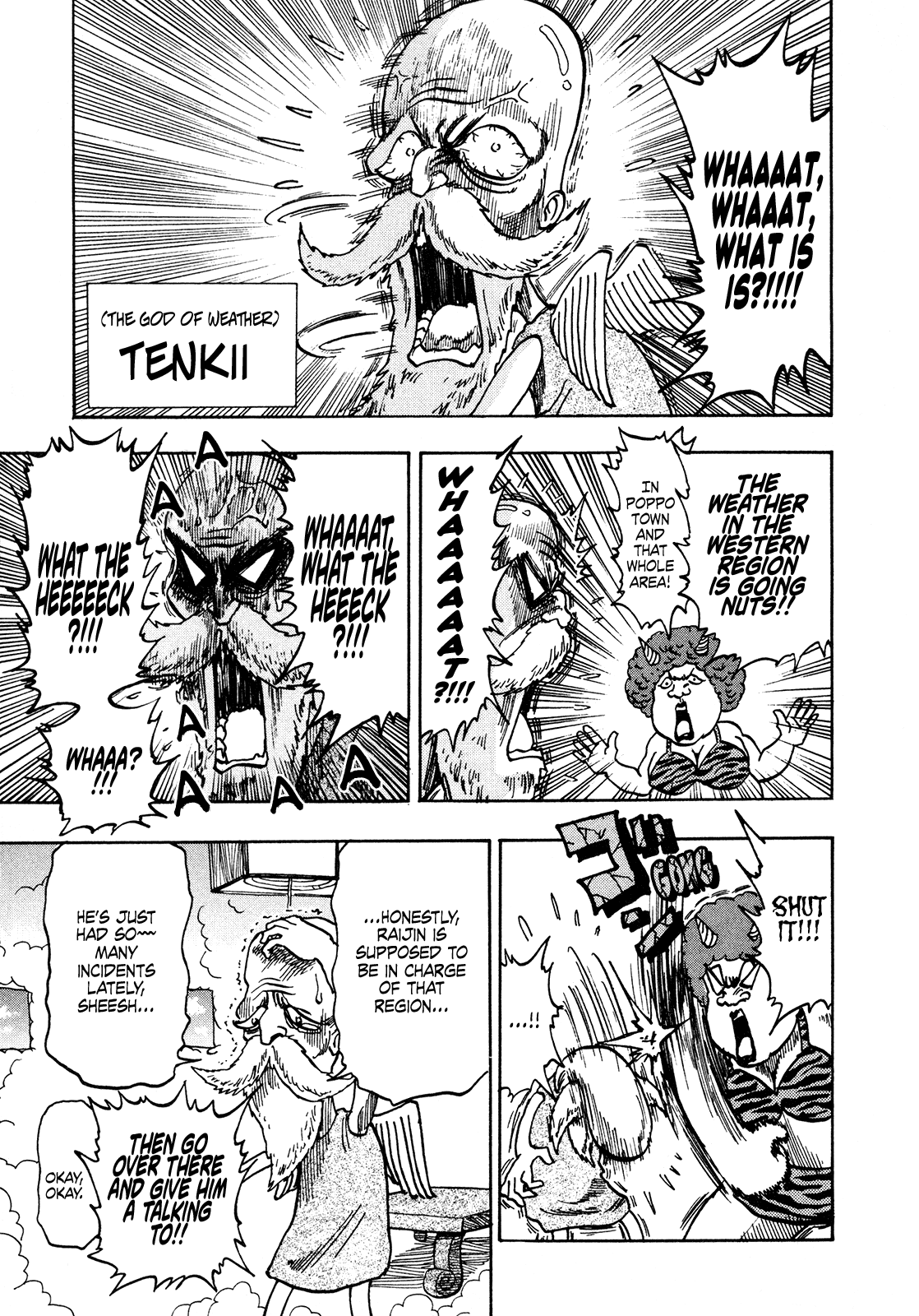 Seikimatsu Leader Den Takeshi! Chapter 198 page 3 - Chapter 198: The Wind God and Water God of Heaven!!