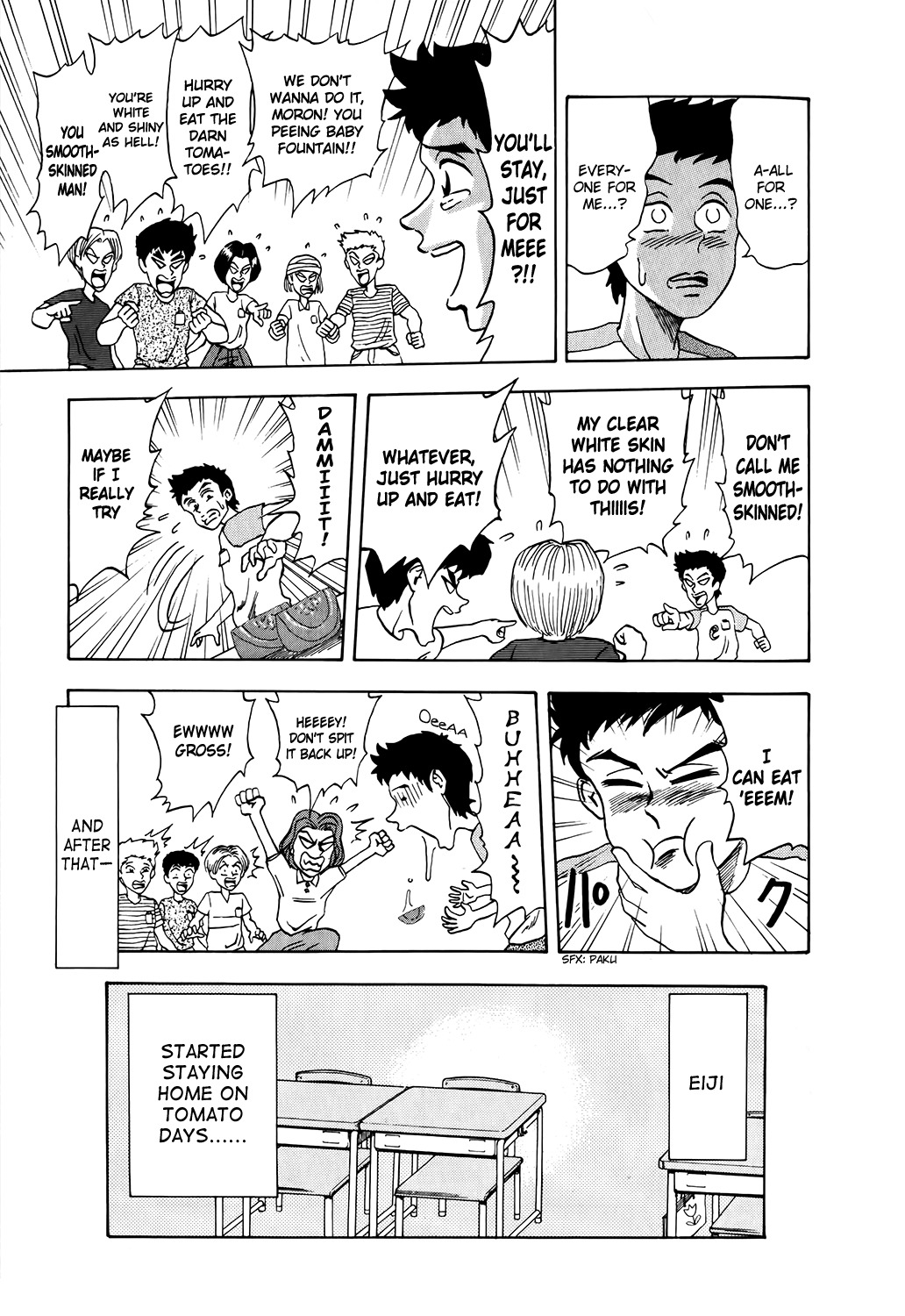 Seikimatsu Leader Den Takeshi! Chapter 2 page 7 - Chapter 2: Tomato Day!!